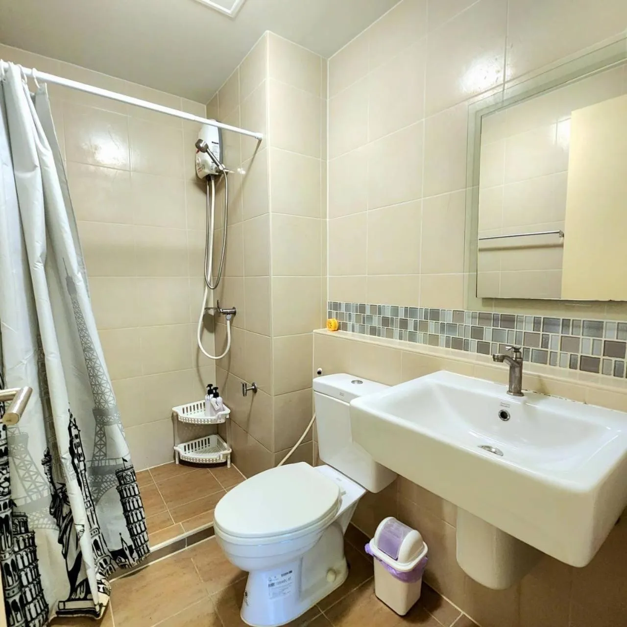 Bathroom in Baan Imm Aim Huahin By Thita