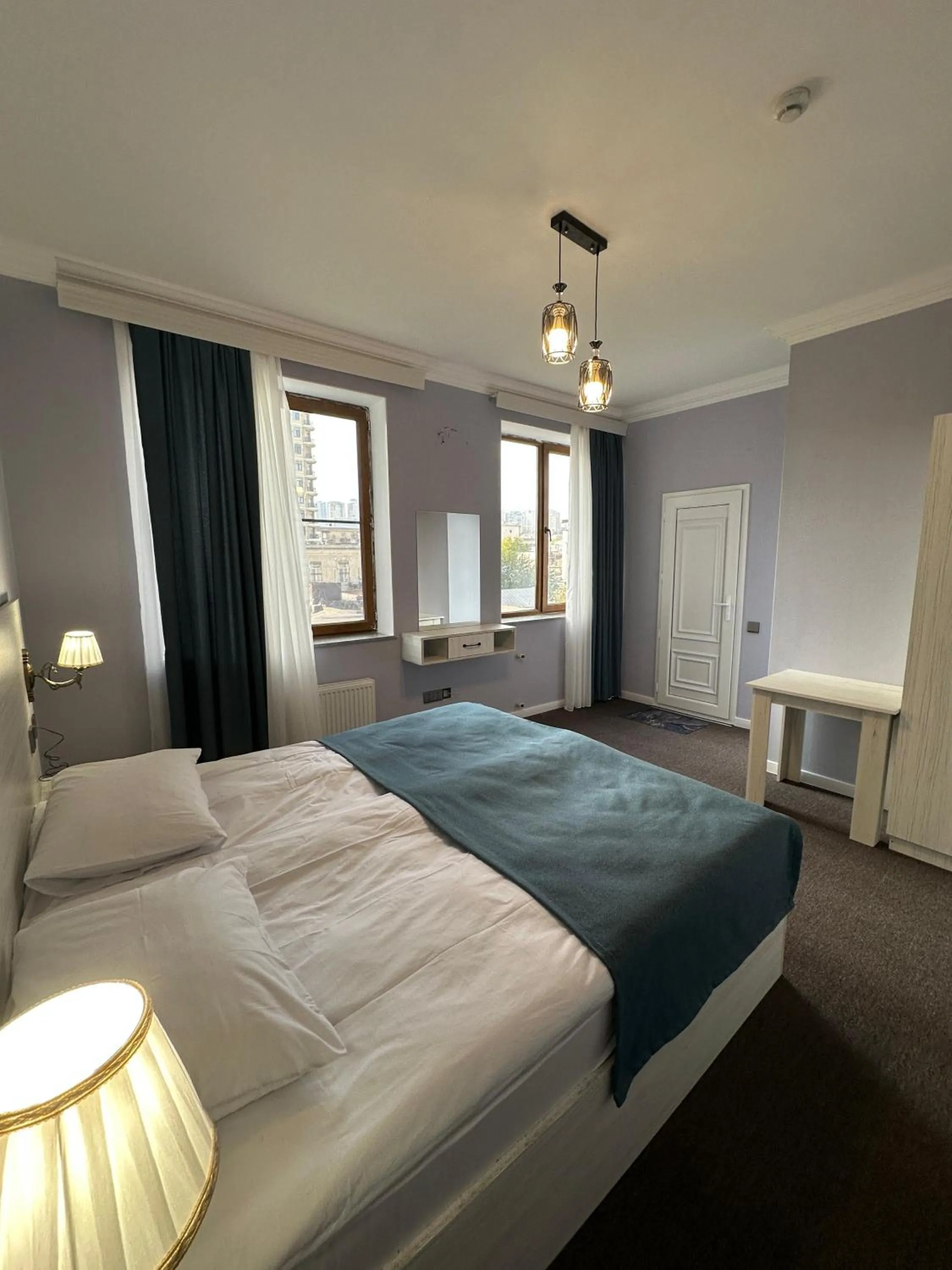 Bed in Nemi Museum Hotel Baku Nz