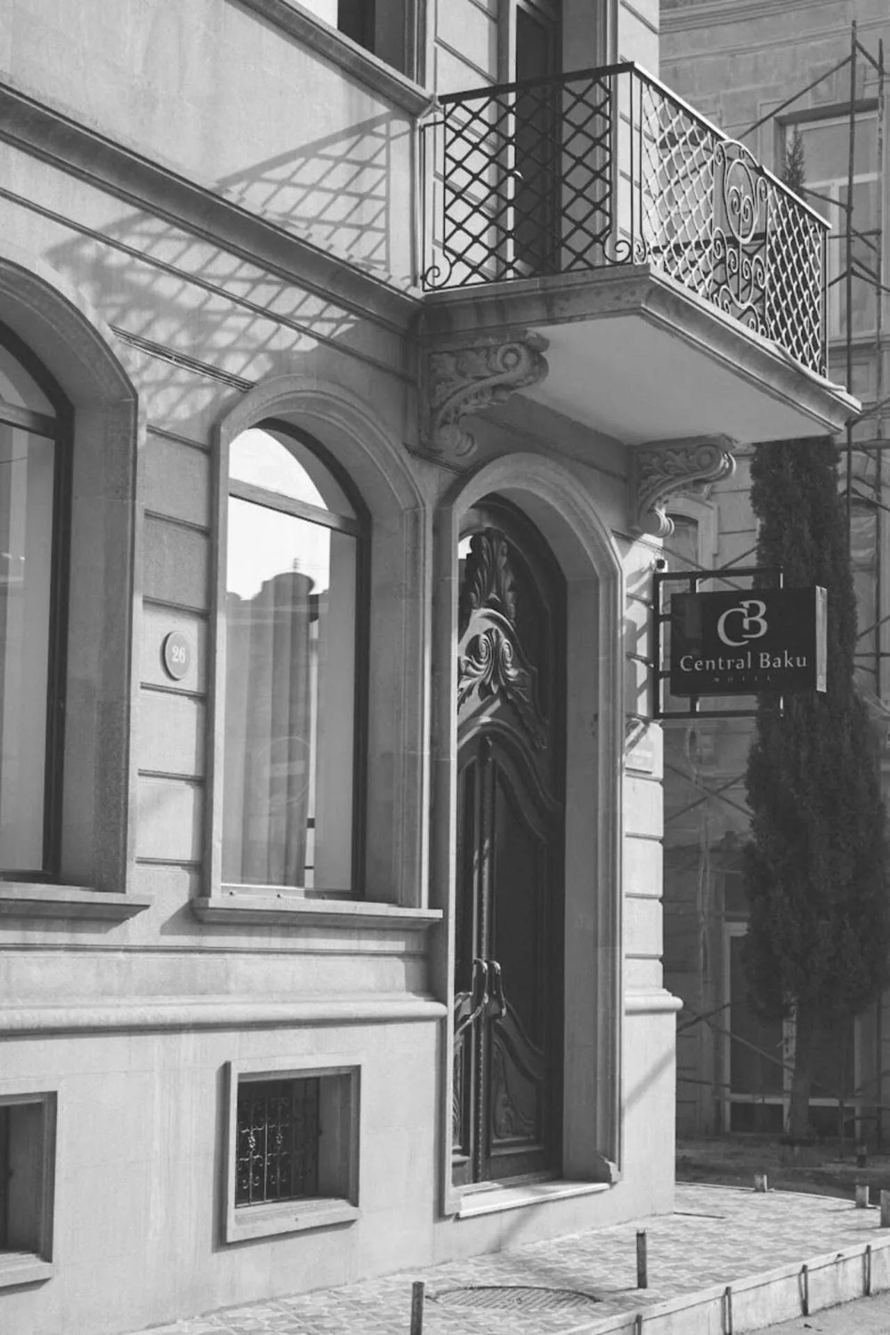 Property building in Nemi Museum Hotel Baku Nz