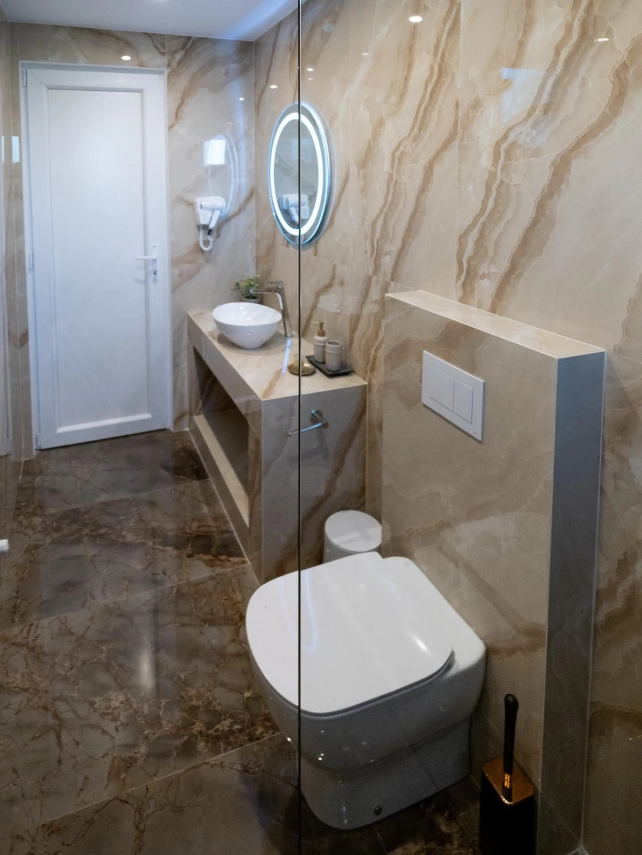 Bathroom in Pensiunea Sarmis Cristal