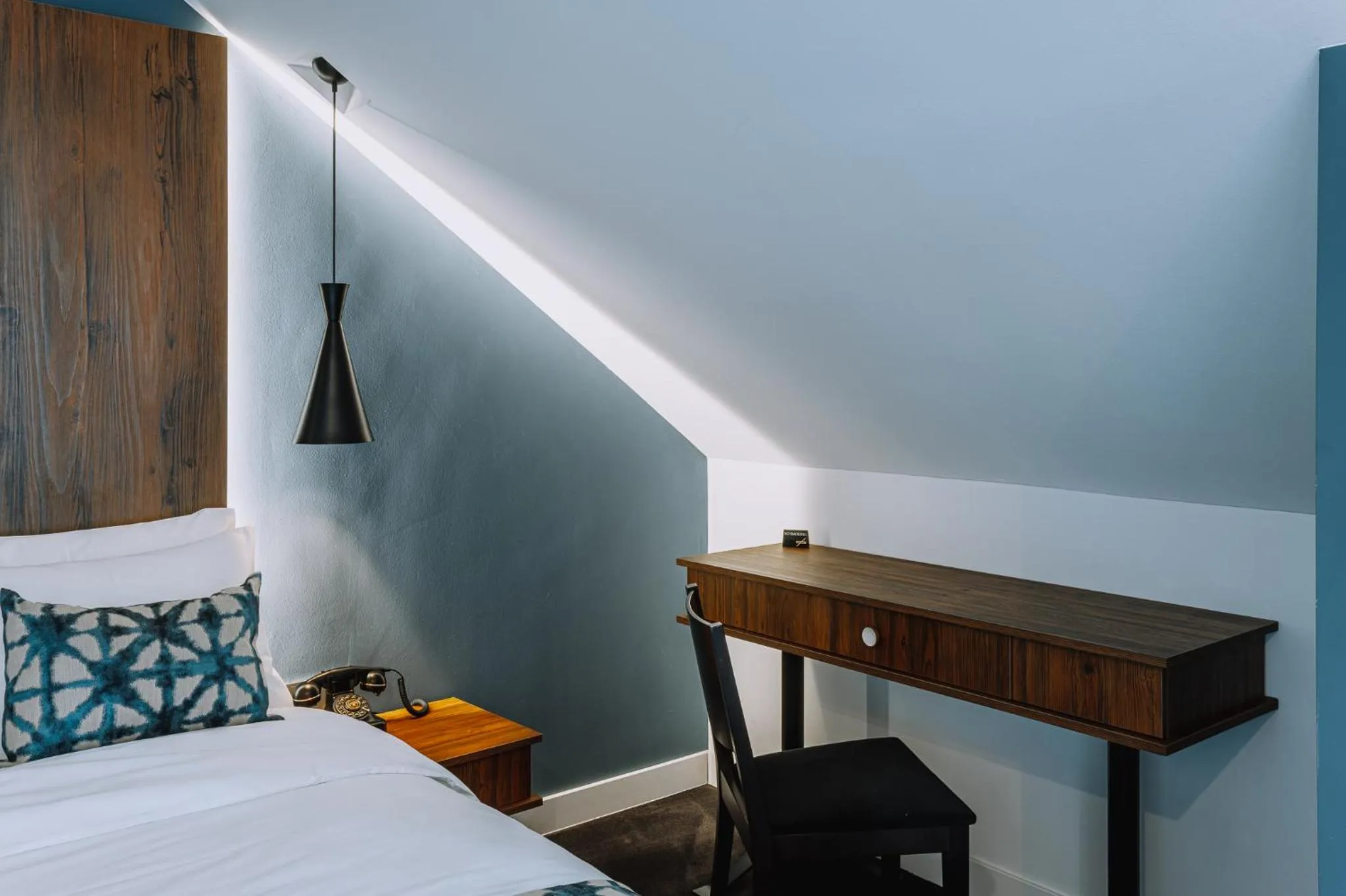 Decorative detail, Bed in Hotel Twenties Tbilisi - Stay & Dine