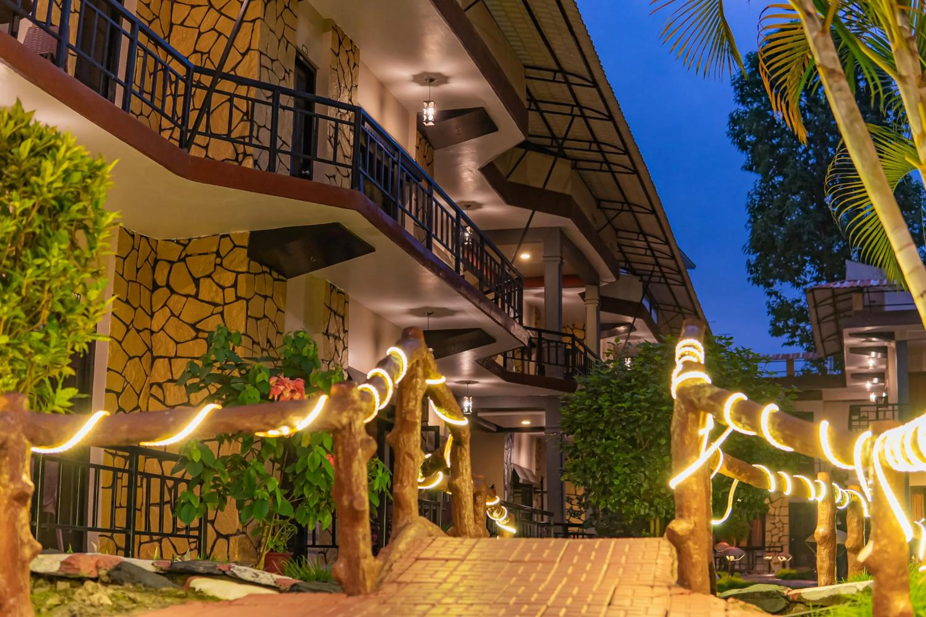 Property building in Moonlight Resort and Spa