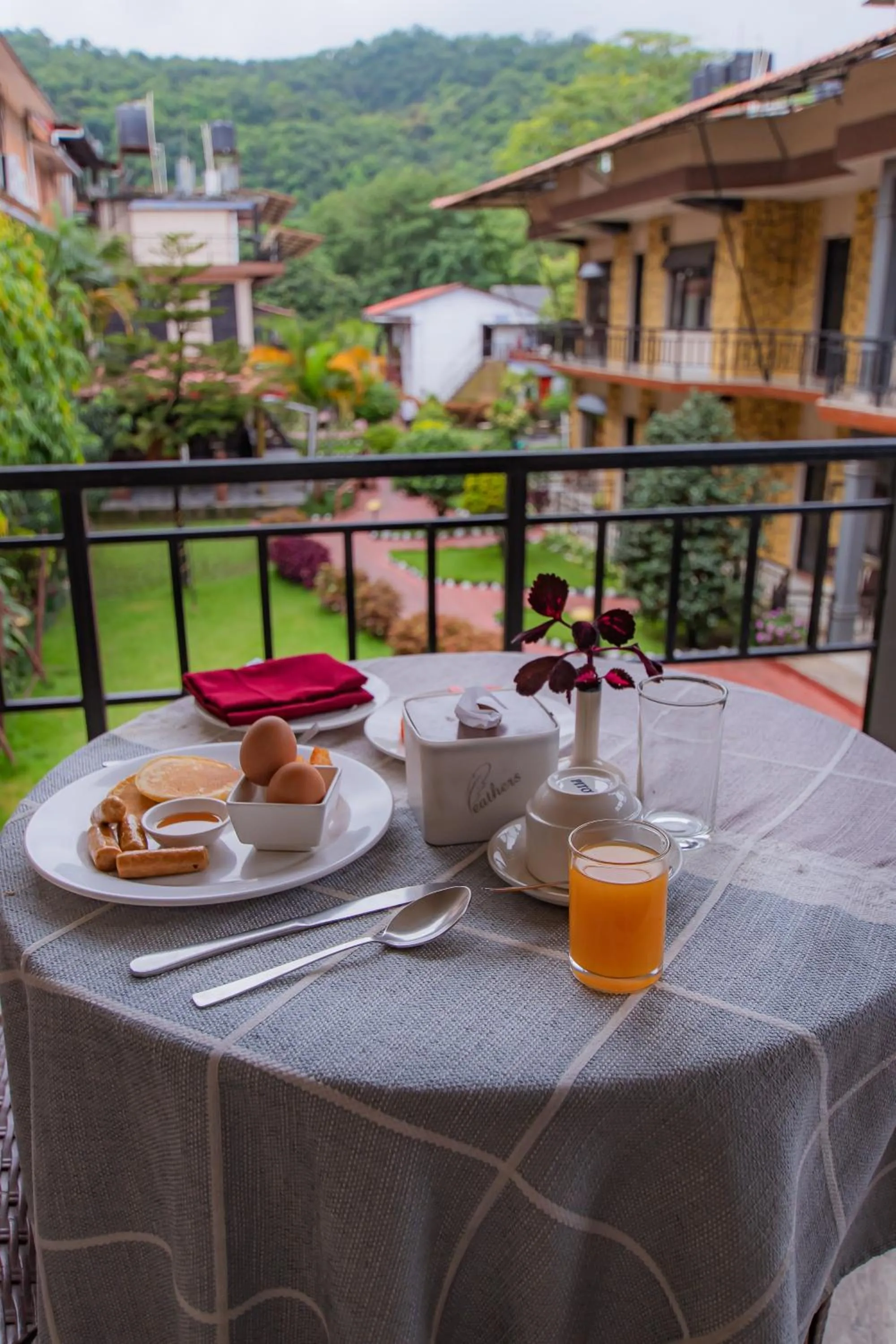 Balcony/Terrace in Moonlight Resort and Spa
