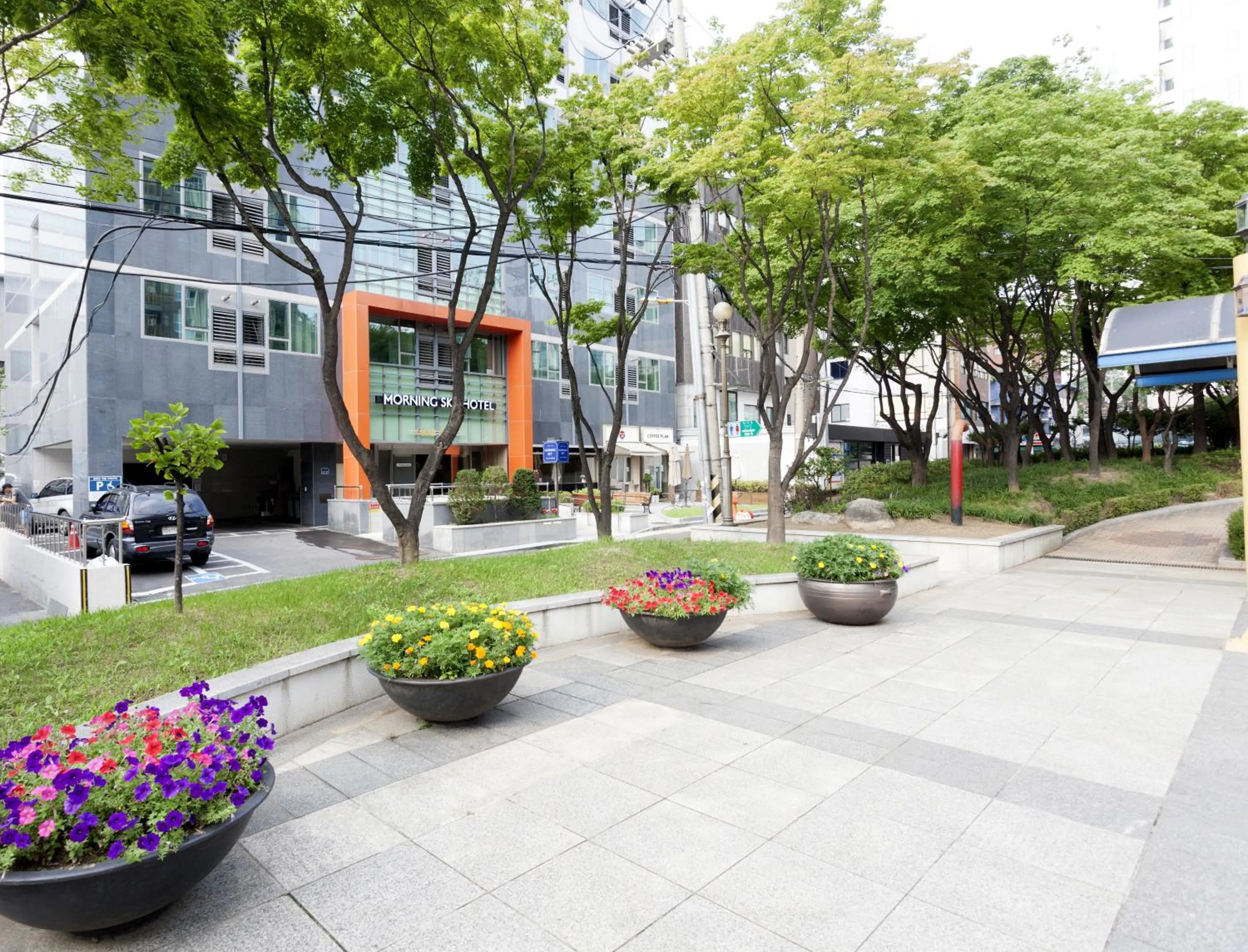 Property building in Hotel Morning Sky