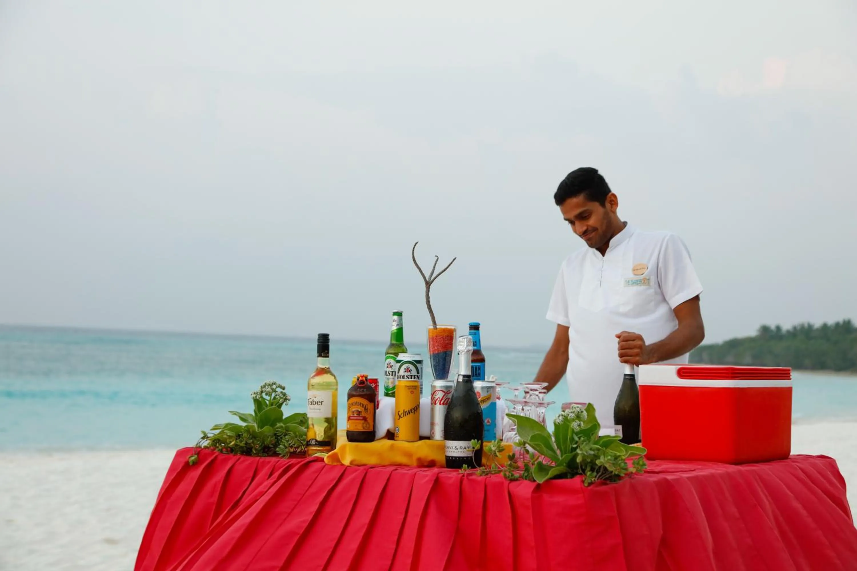 Lounge or bar in The Barefoot Eco Hotel