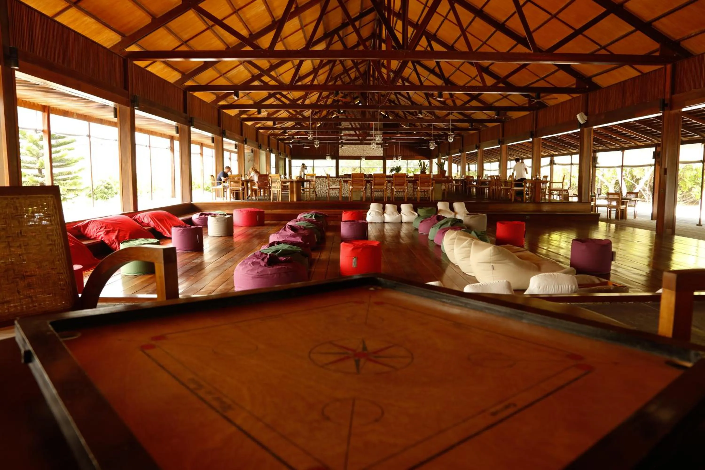 Lounge or bar in The Barefoot Eco Hotel