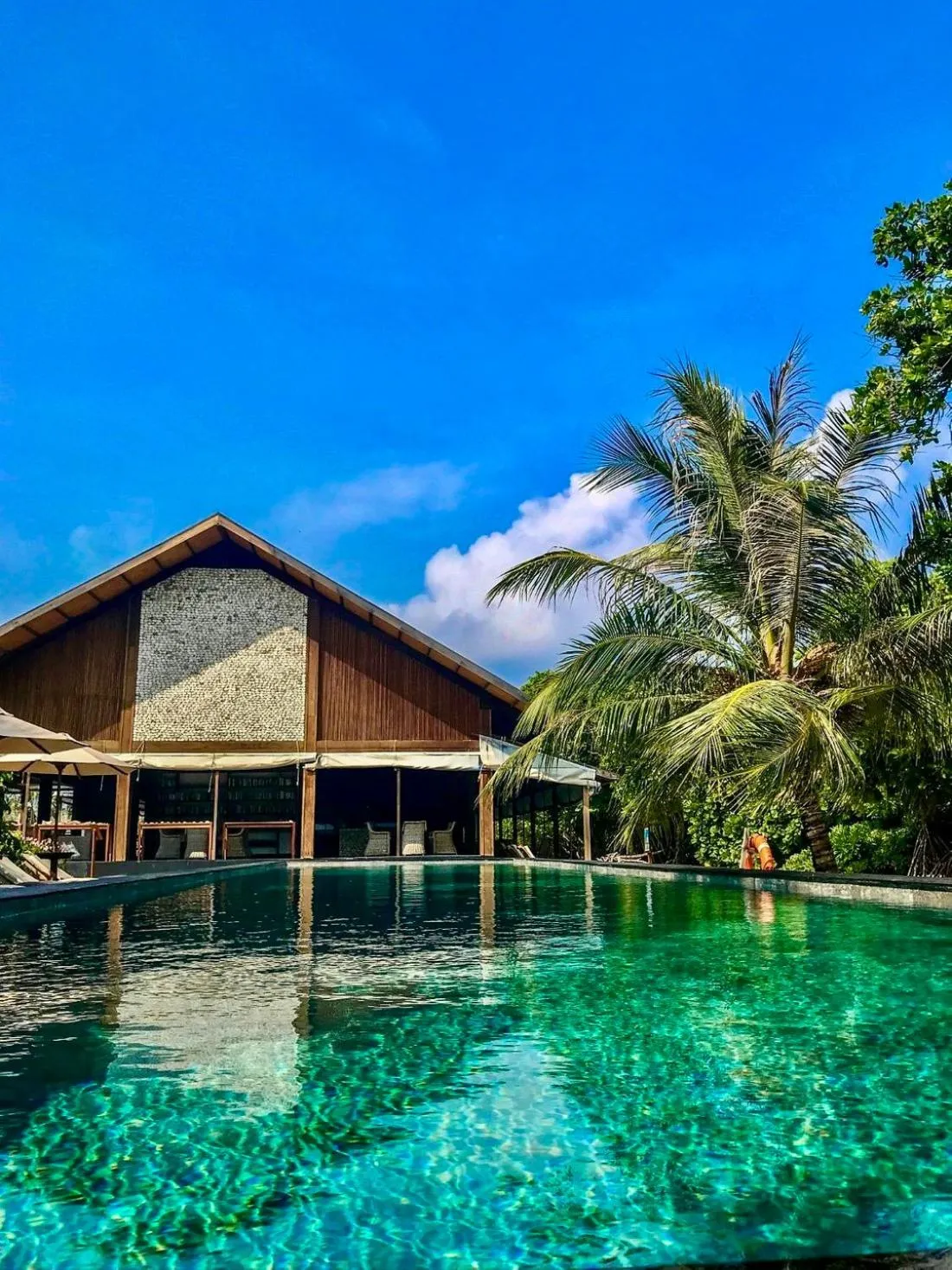 Swimming pool in The Barefoot Eco Hotel