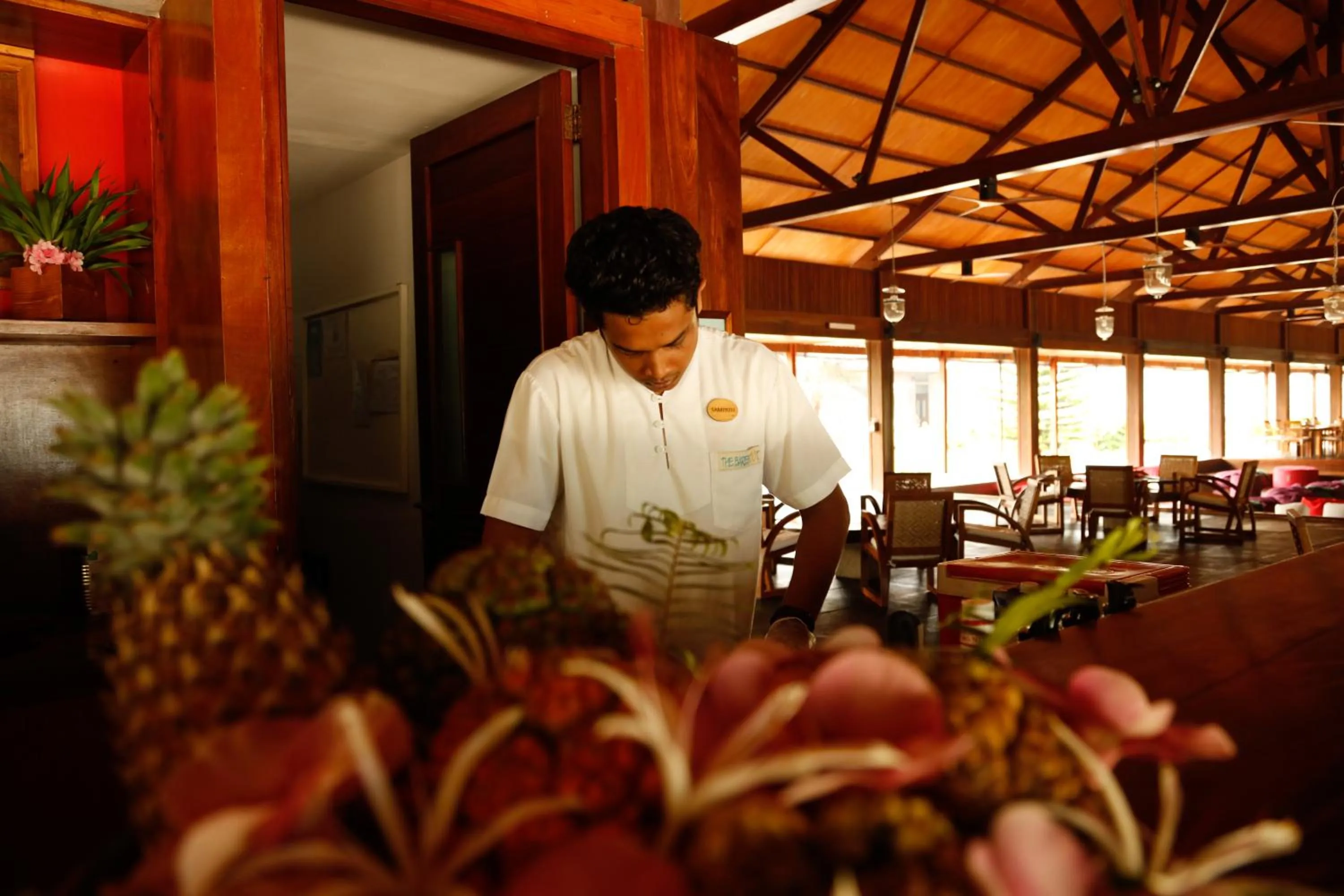 Restaurant/places to eat in The Barefoot Eco Hotel