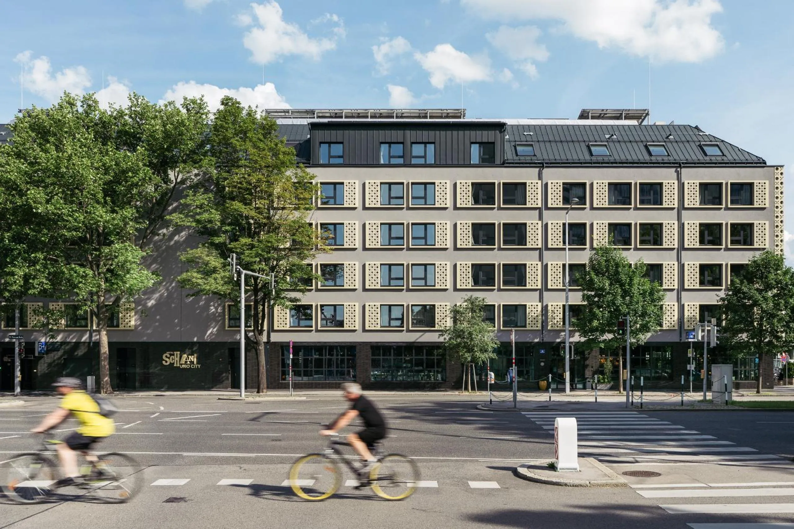 Property building in Hotel Schani UNO City