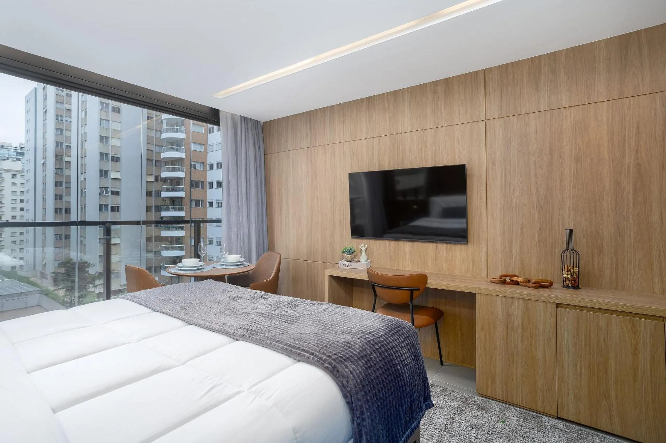 Bedroom, Bed in Hit Itaim