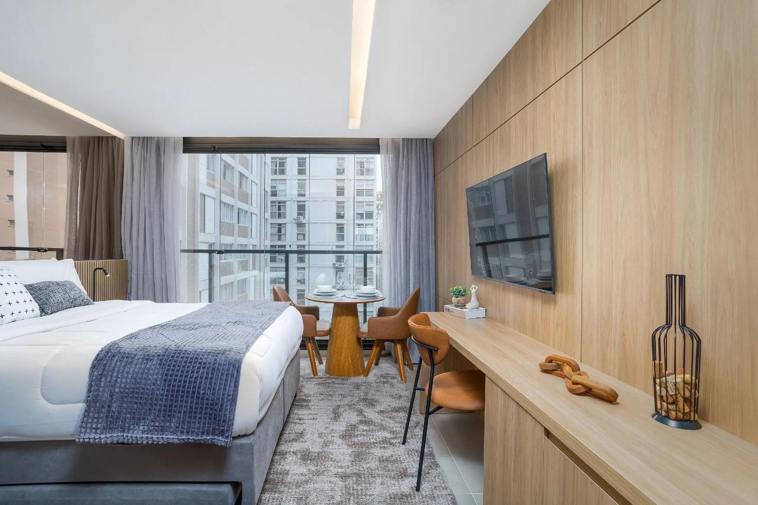 Bedroom, Bed in Hit Itaim