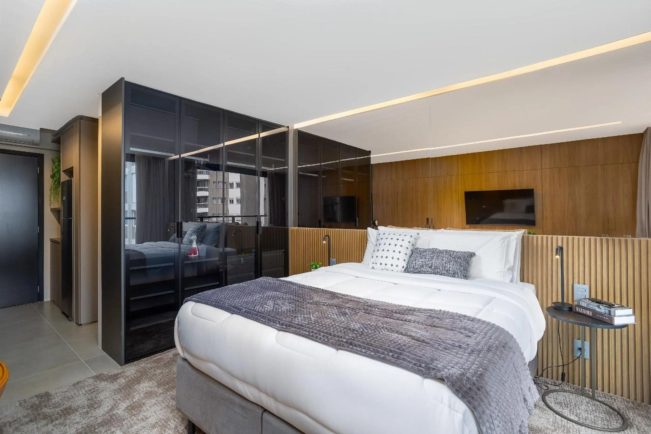 Bedroom, Bed in Hit Itaim