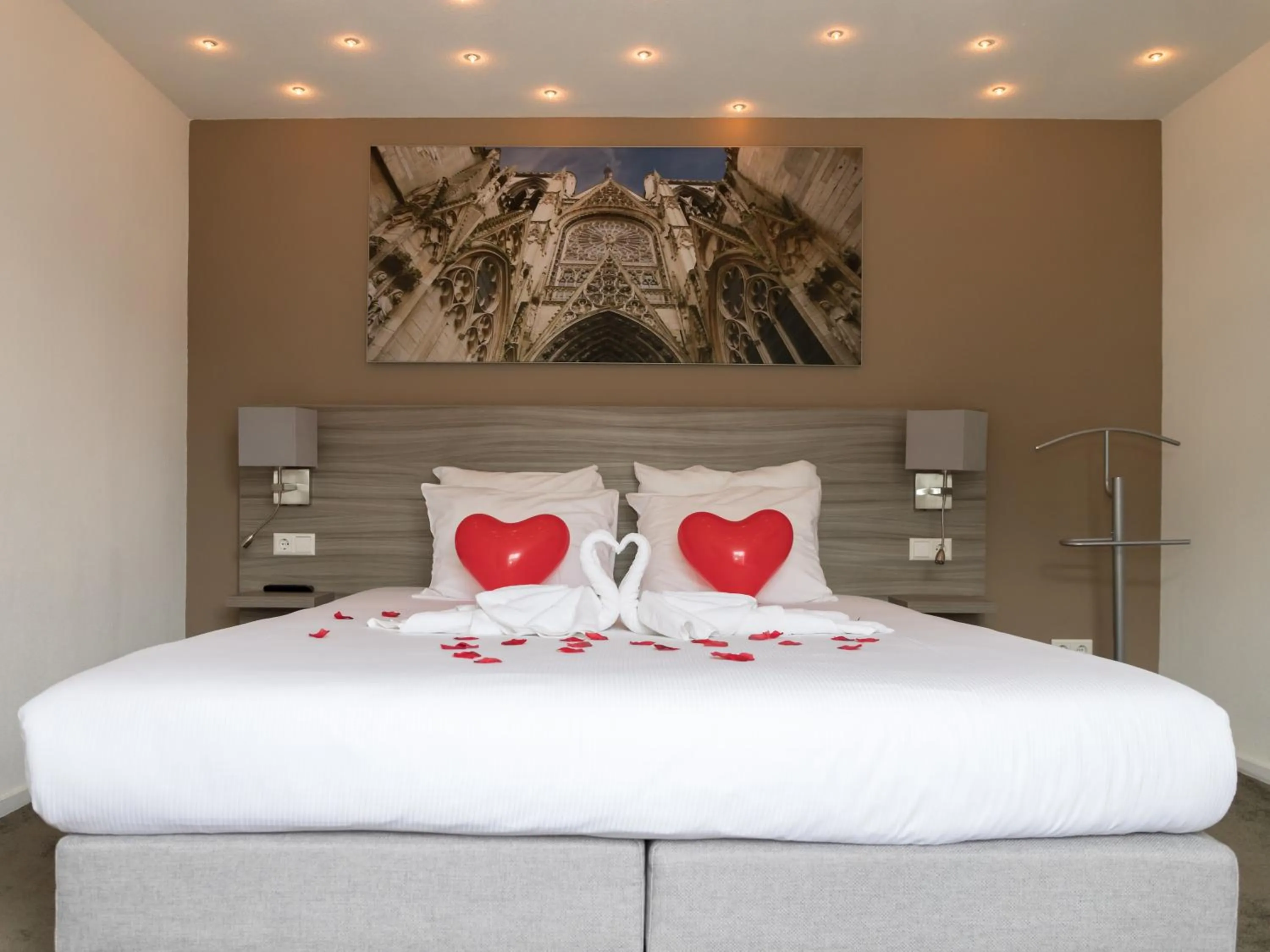 Bed in Fletcher Kloosterhotel Willibrordhaeghe