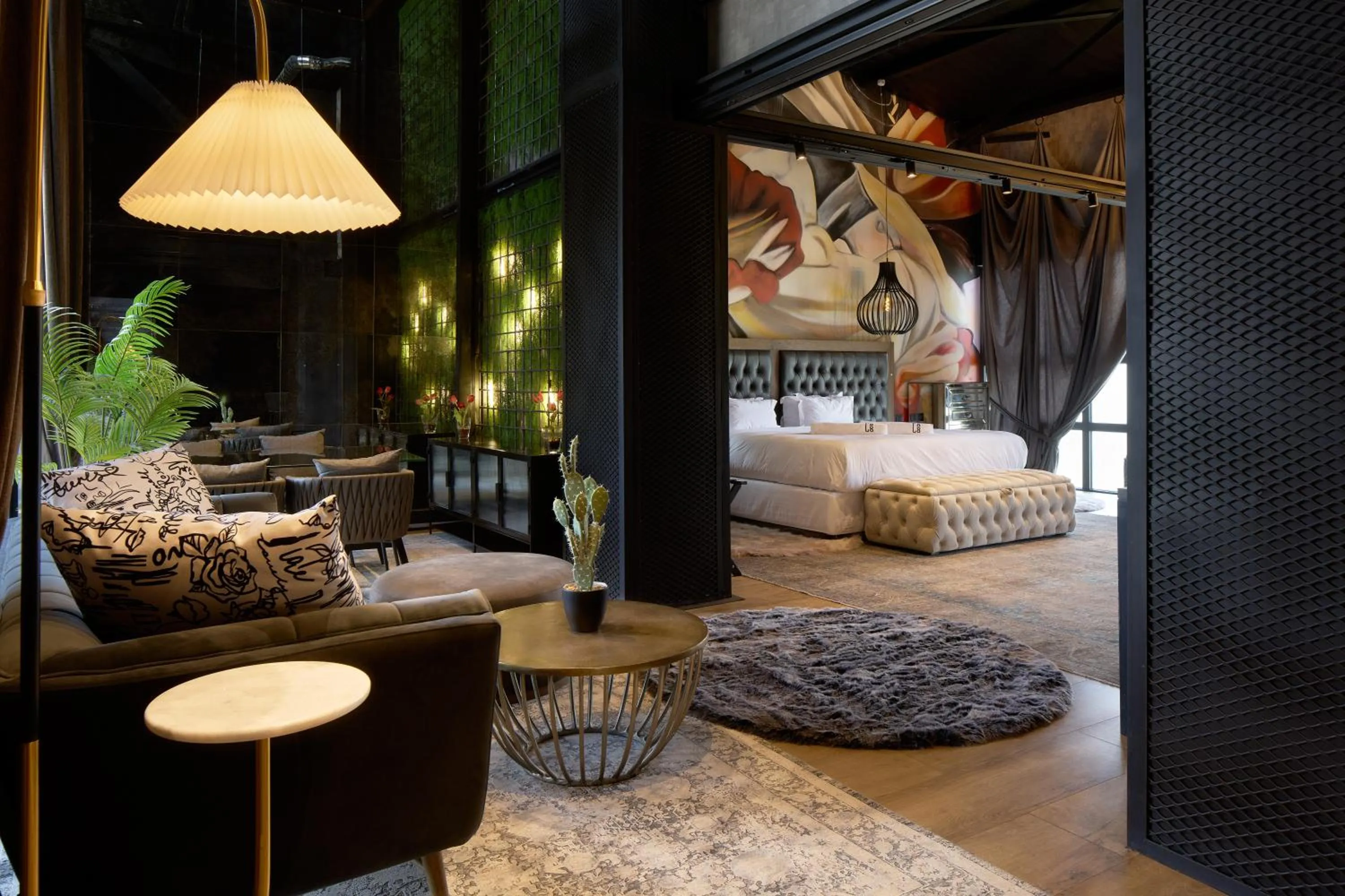 Bed in Cargo88 Hotel