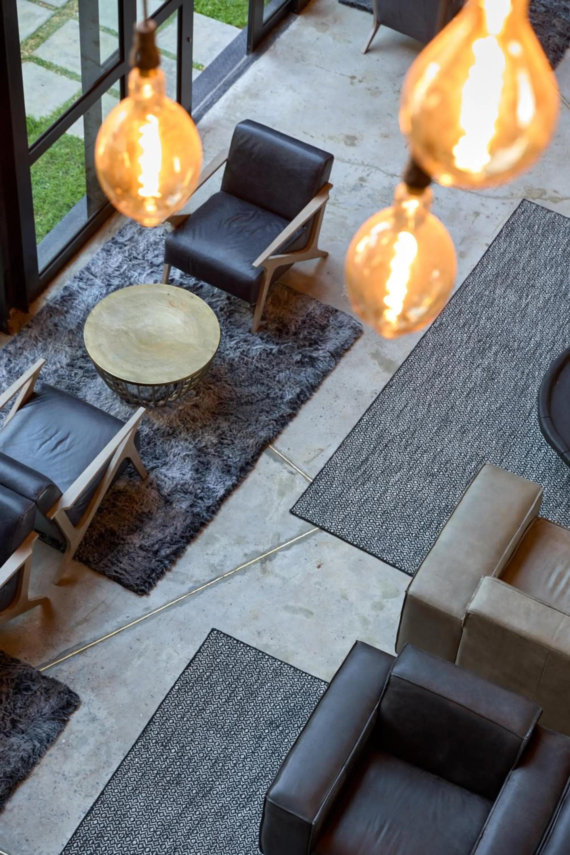 Seating area in Cargo88 Hotel