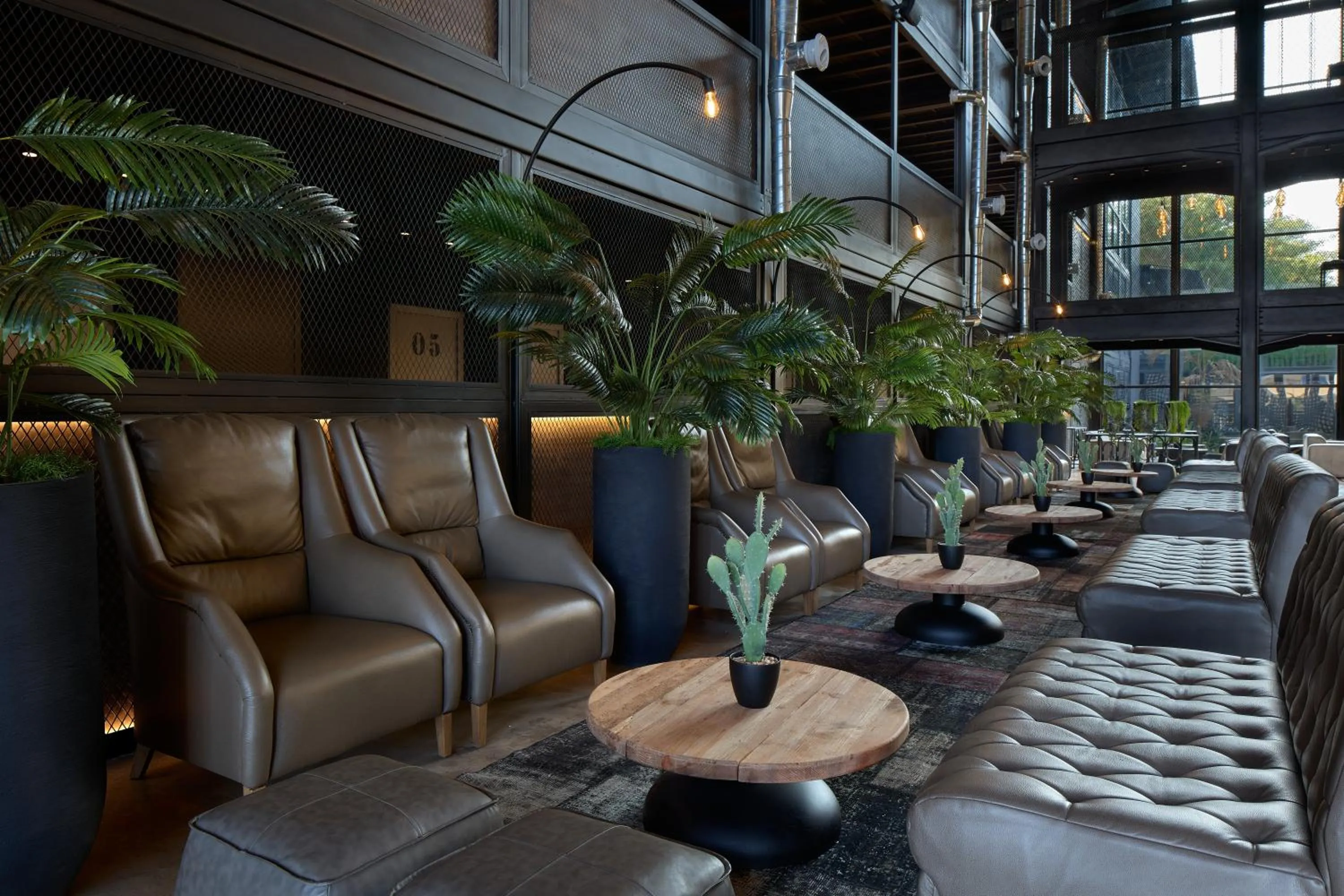Seating area in Cargo88 Hotel