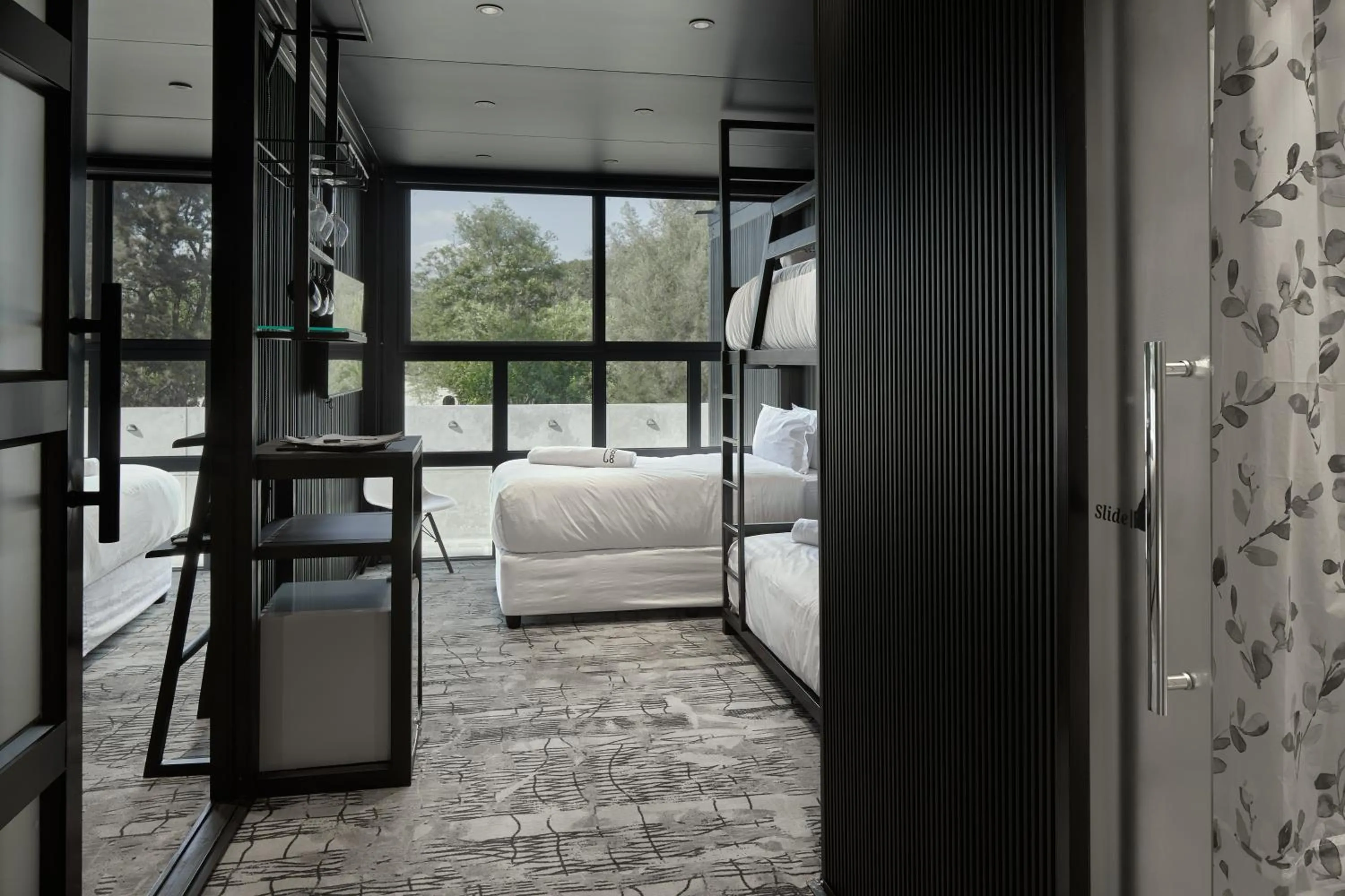 Bedroom in Cargo88 Hotel