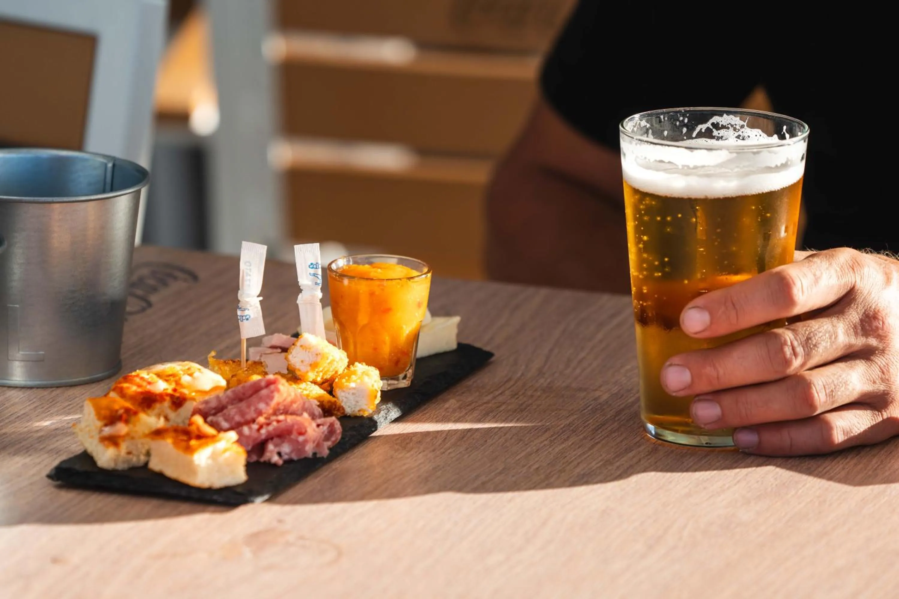 Food and drinks in CHALET DES ALPES