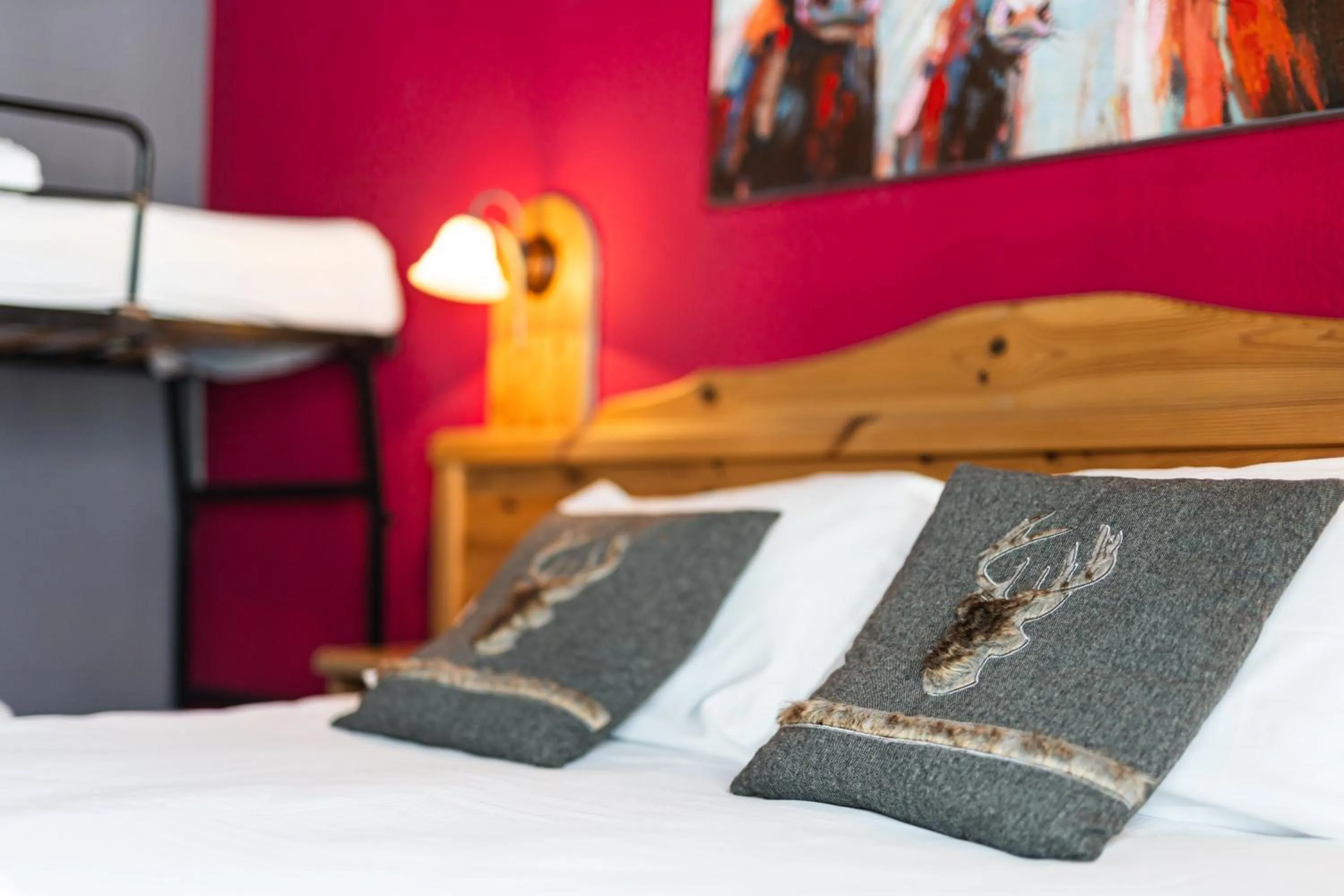 Bedroom, Bed in CHALET DES ALPES