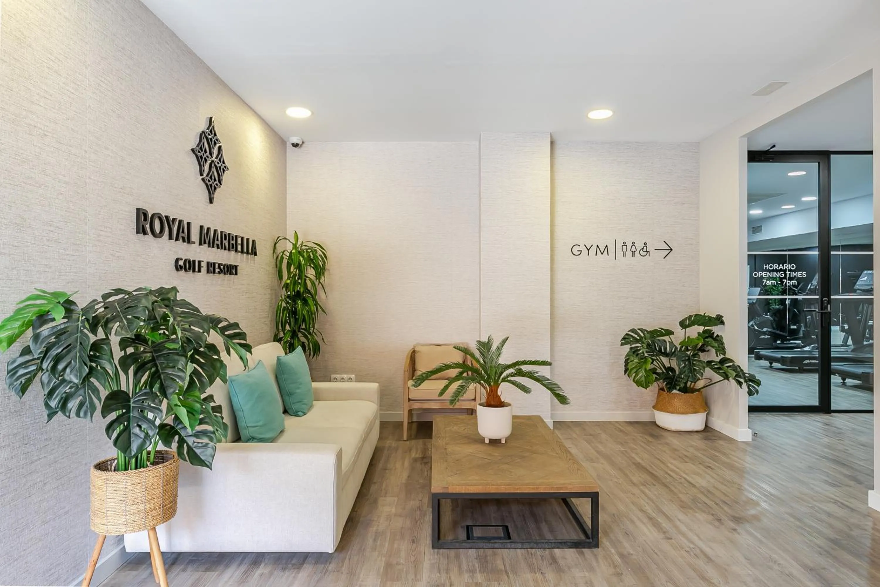 Lobby or reception in Royal Marbella Golf Resort