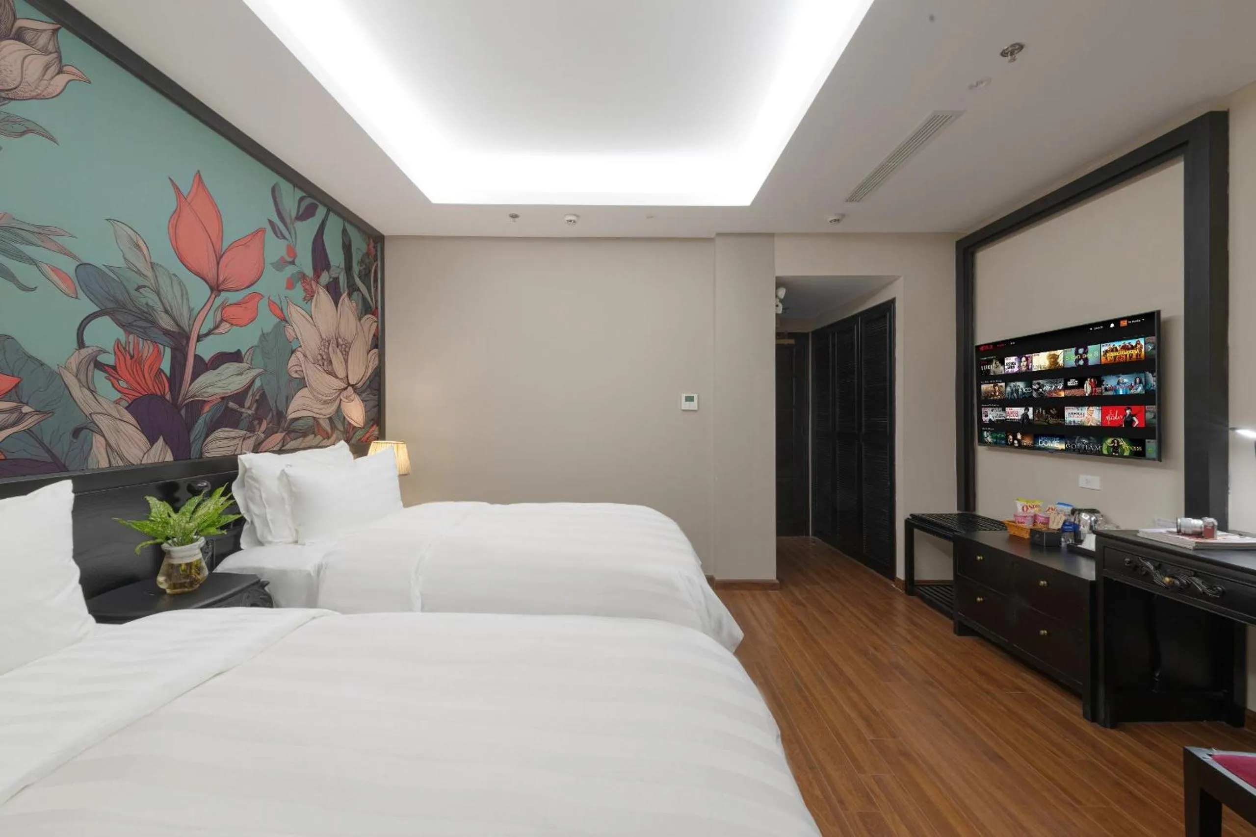 Bed in PALAGO BOUTIQUE HOTEL