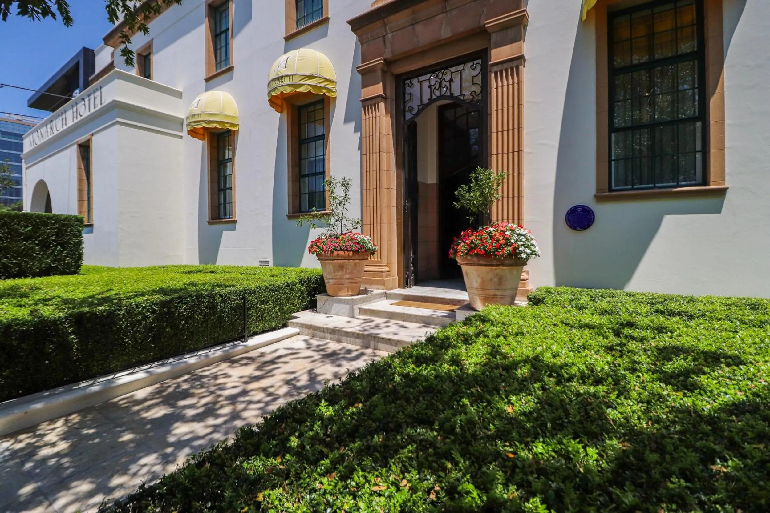 Property building in The Monarch Hotel