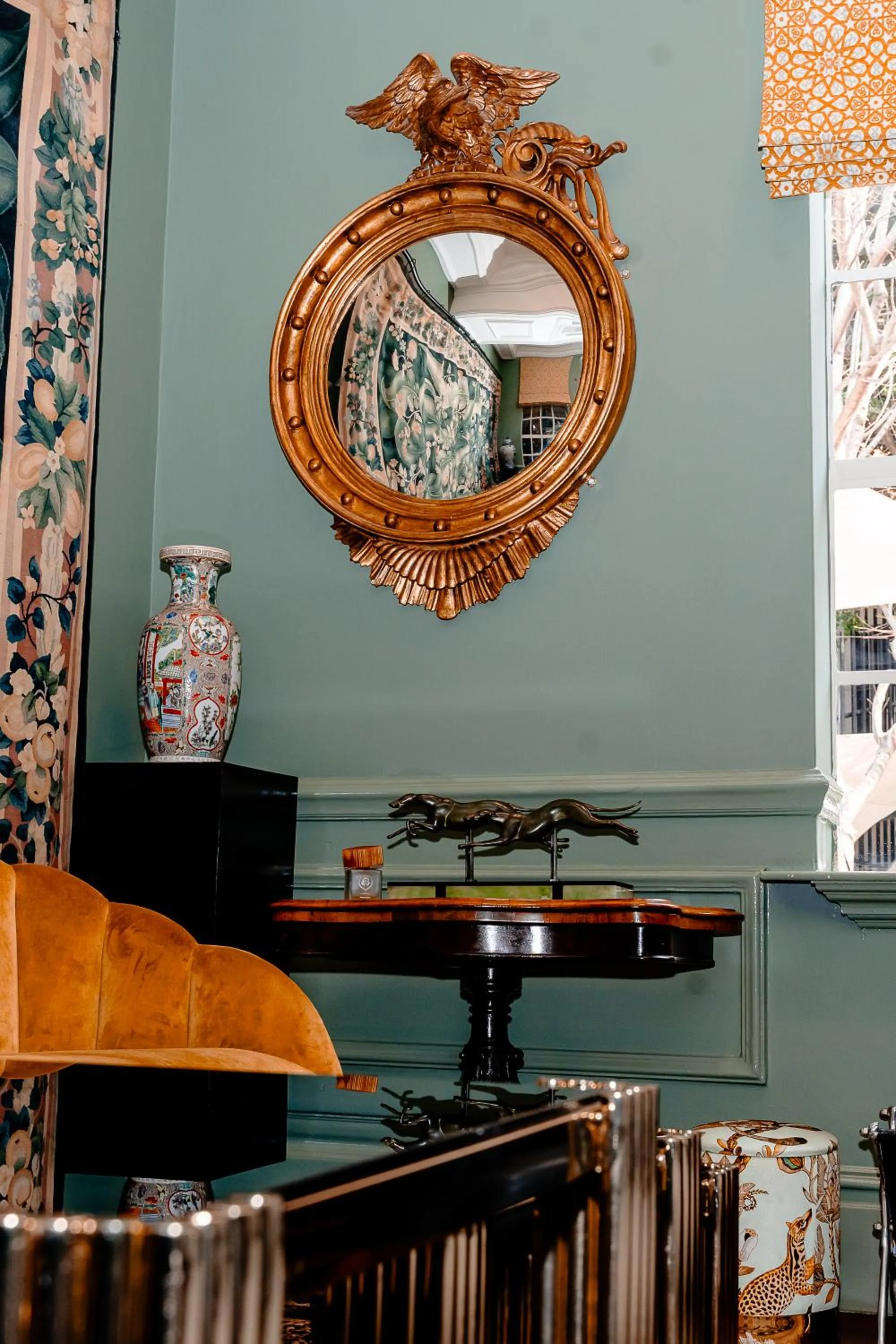 Decorative detail in The Monarch Hotel