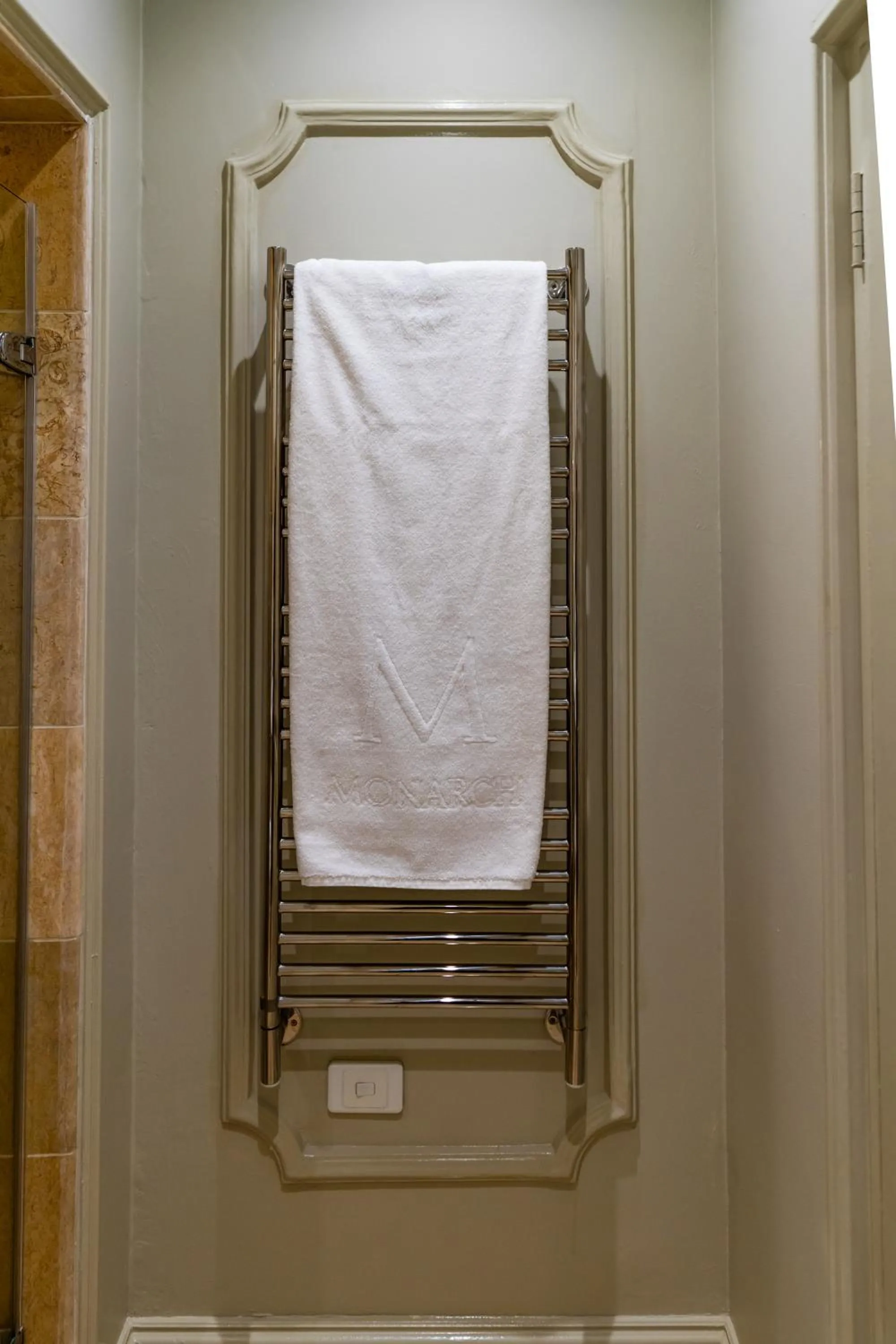 towels in The Monarch Hotel