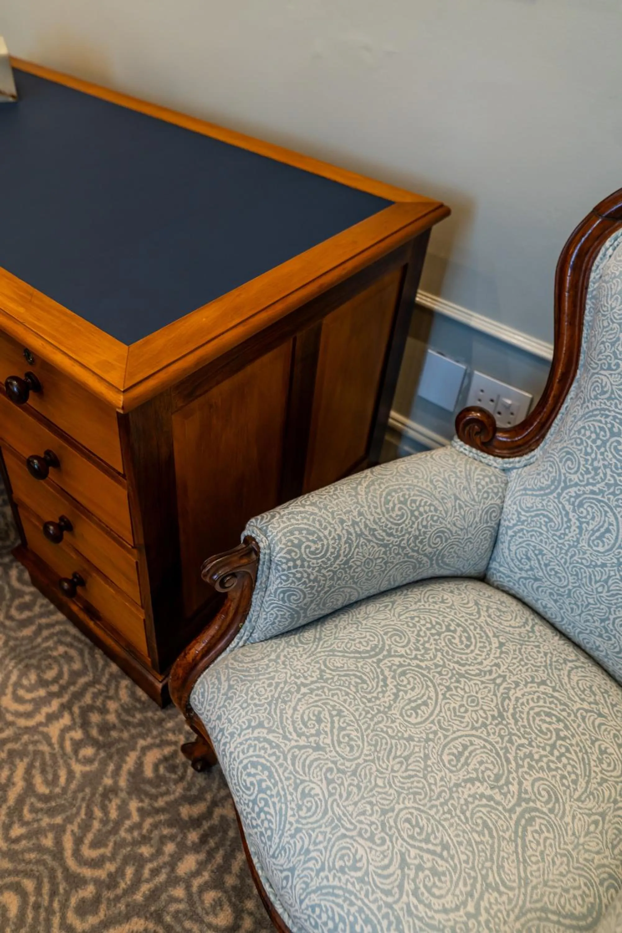 Decorative detail in The Monarch Hotel