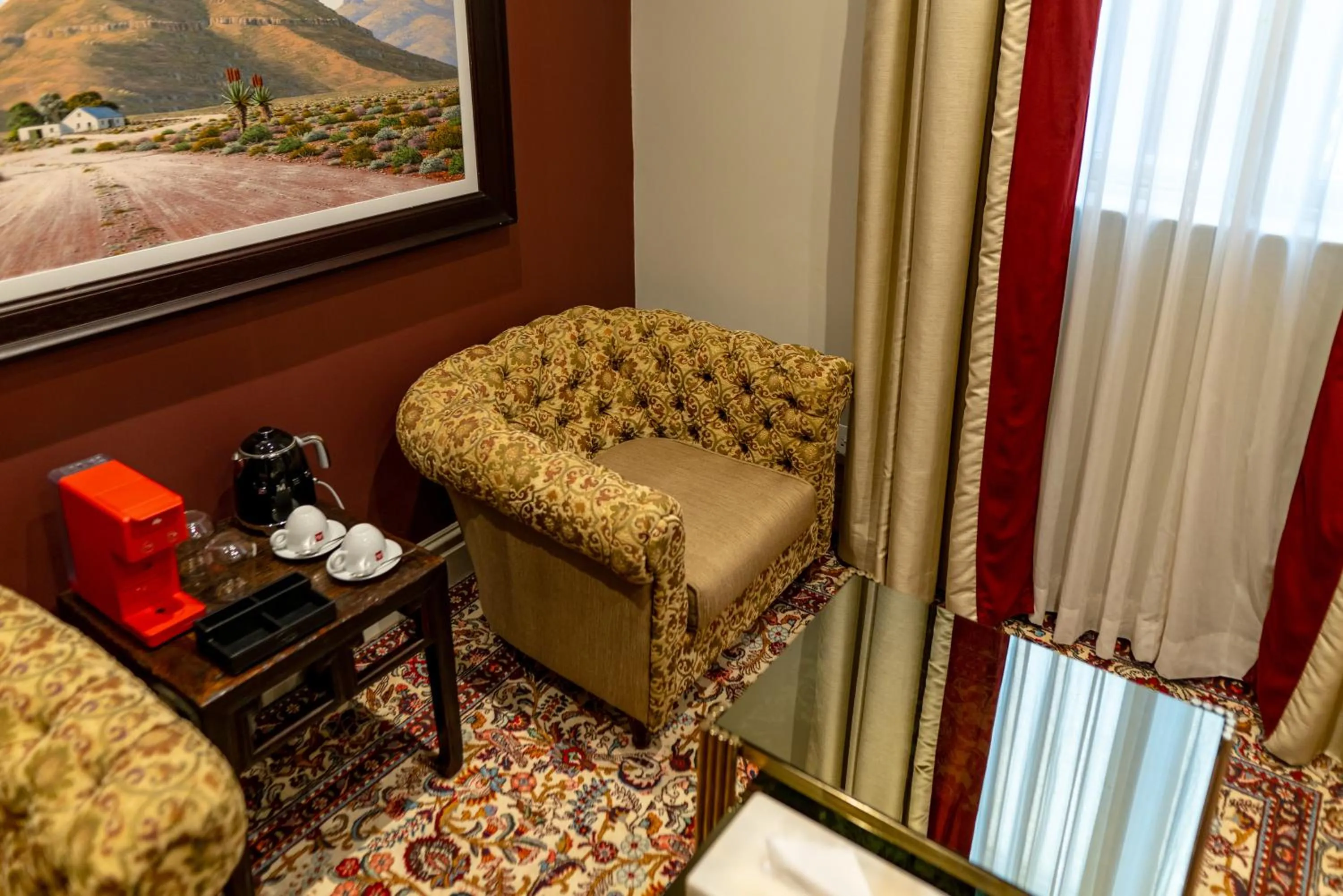 Decorative detail in The Monarch Hotel