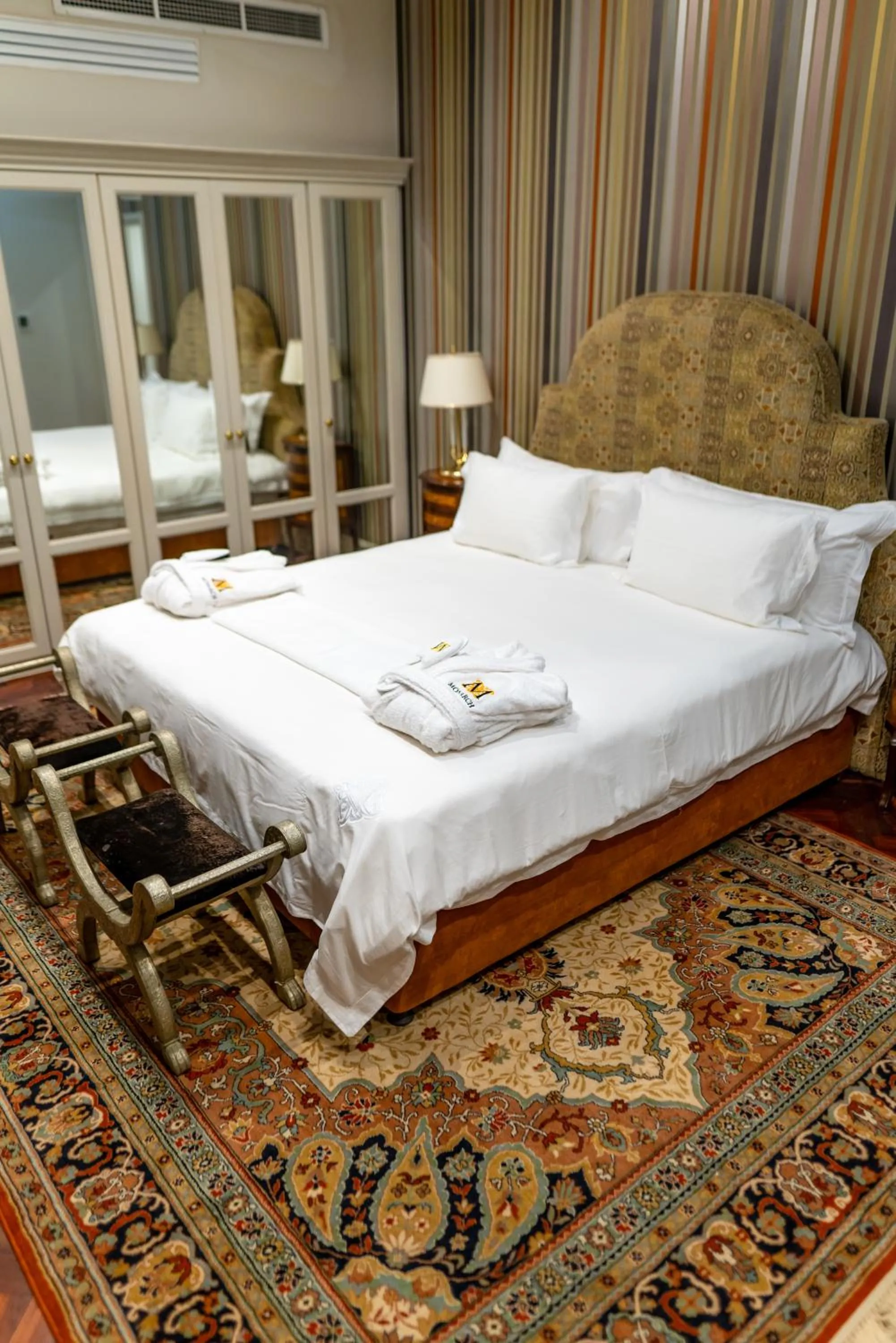 Bed in The Monarch Hotel