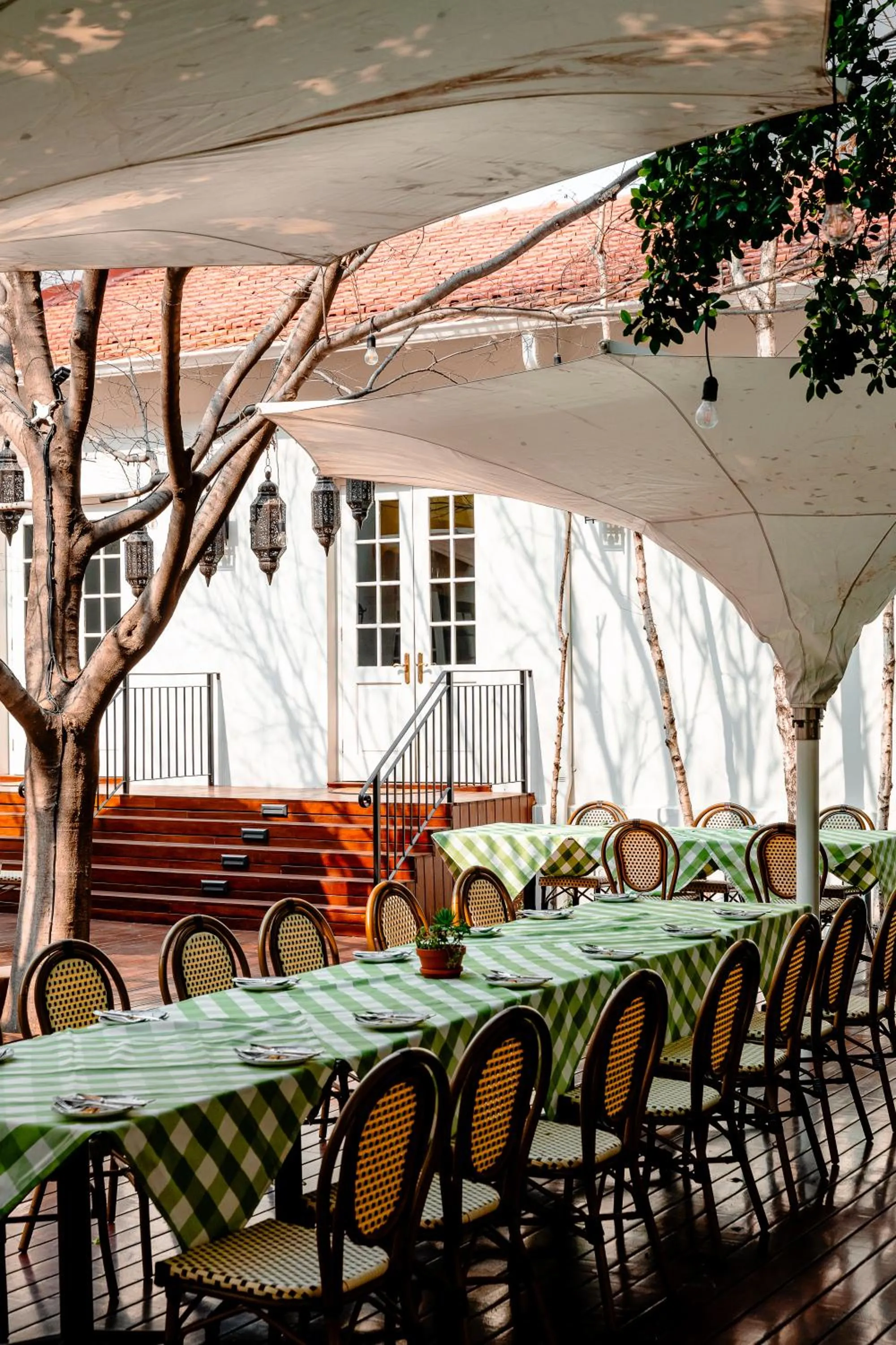 Patio in The Monarch Hotel