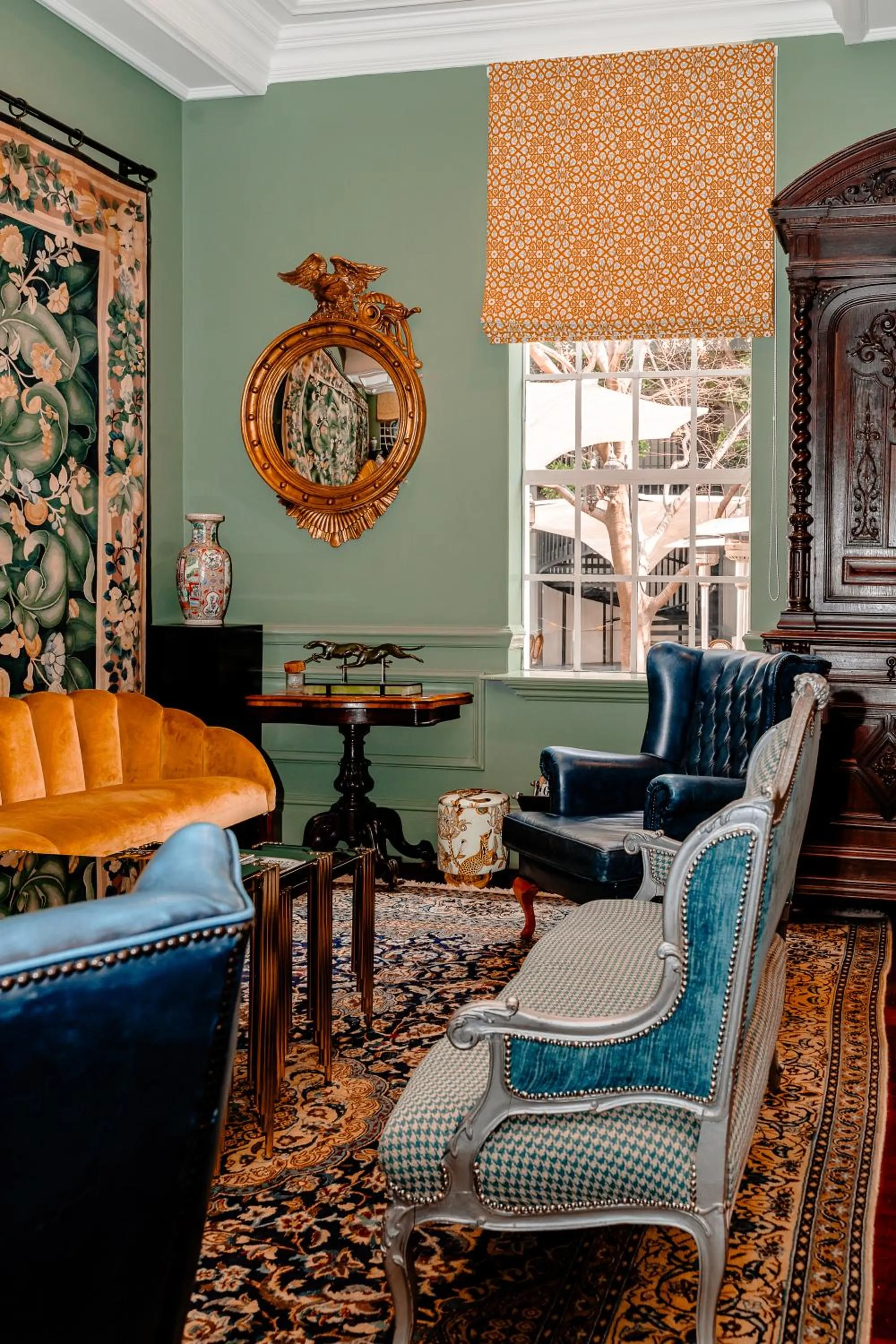 Living room in The Monarch Hotel