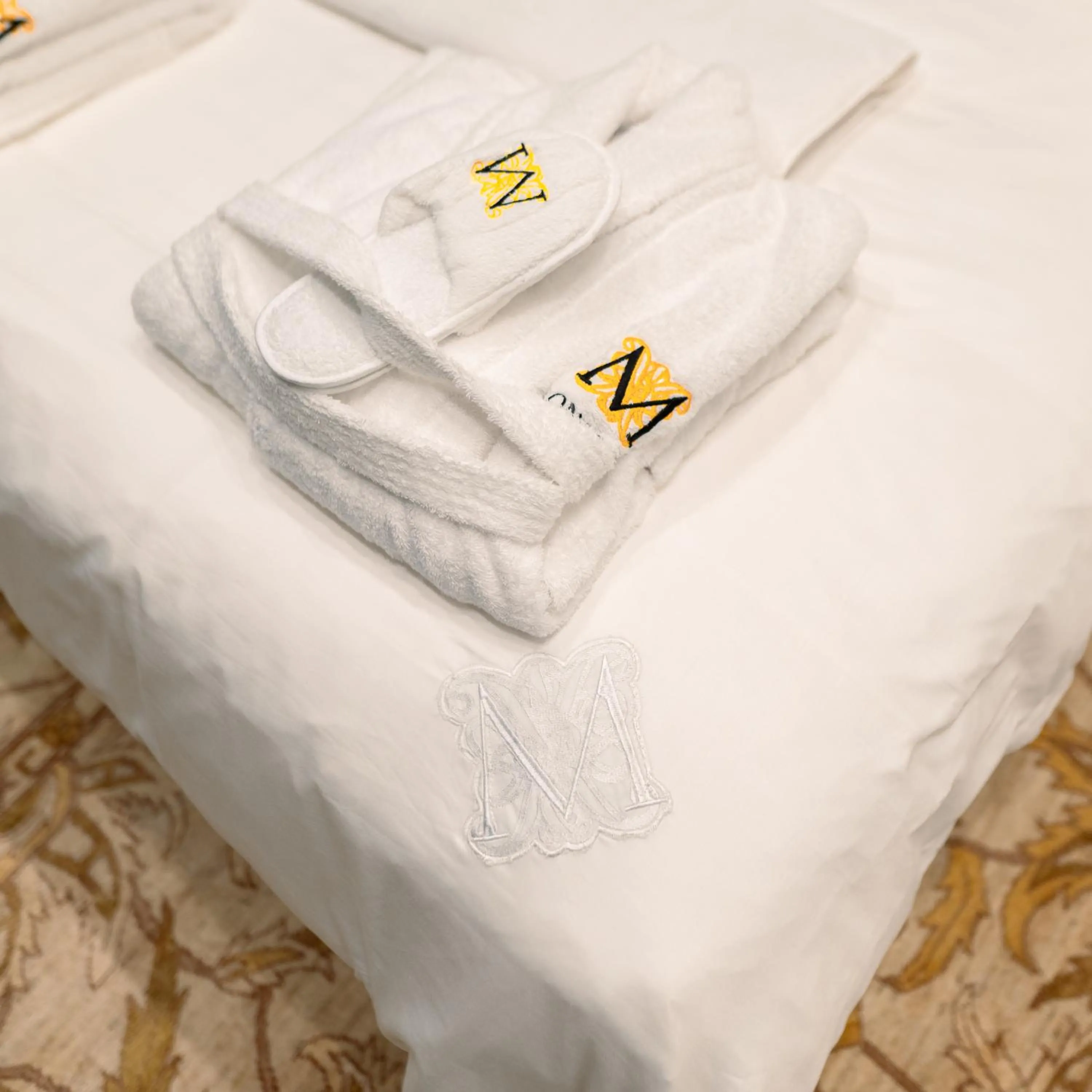 Bed in The Monarch Hotel