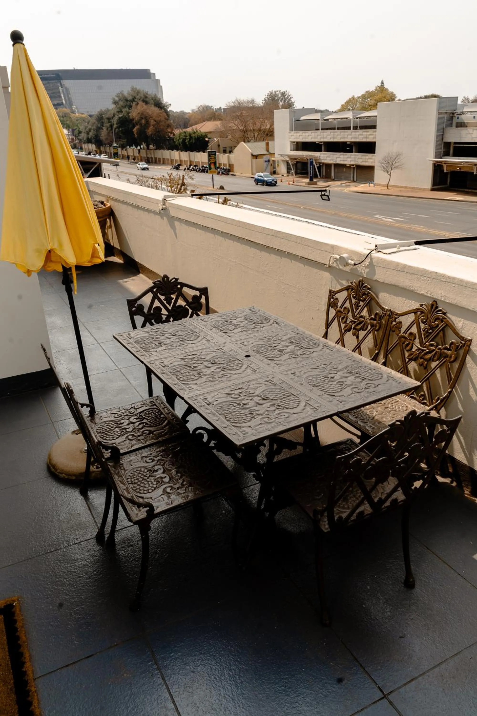 Patio in The Monarch Hotel