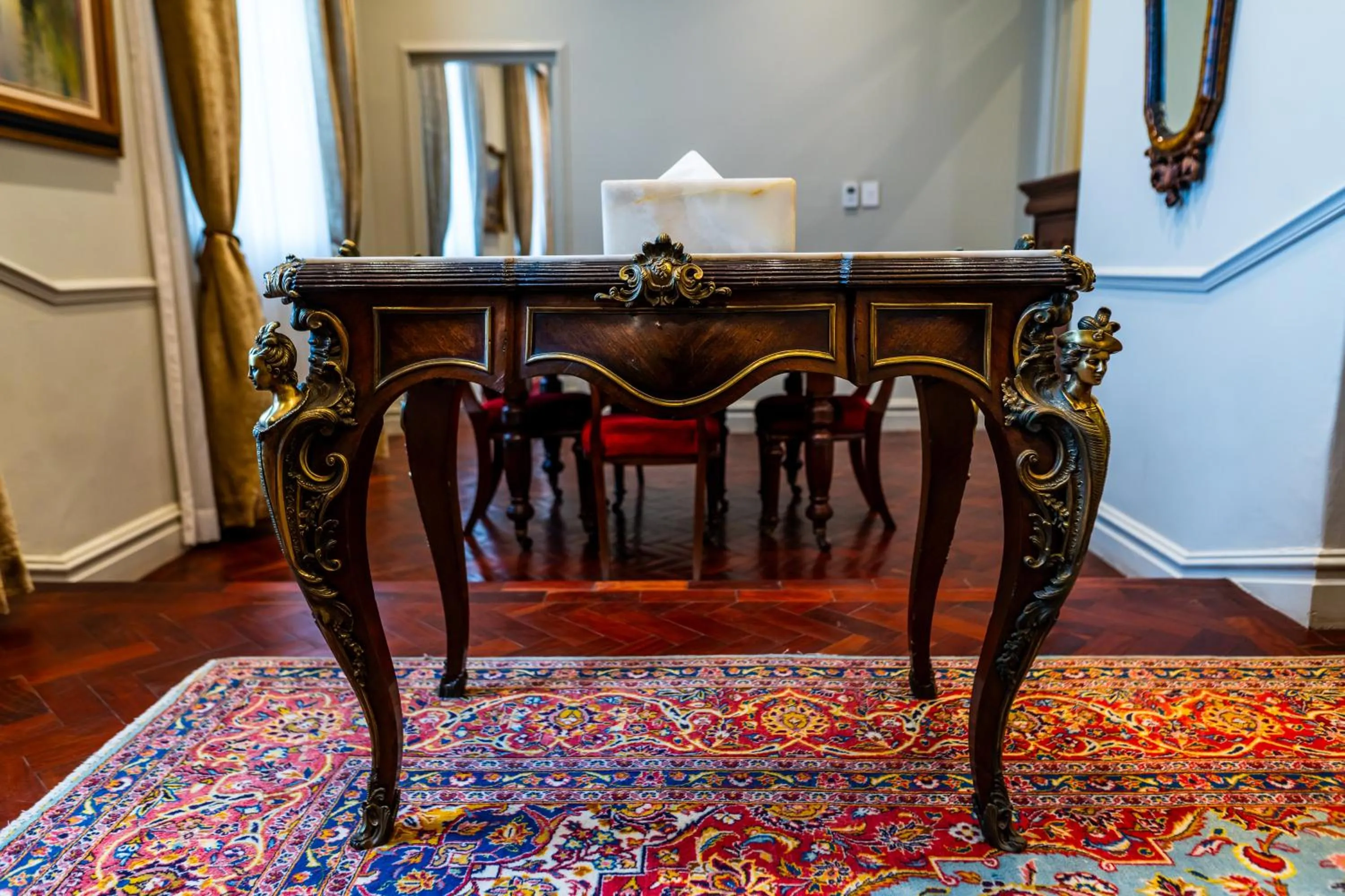 Decorative detail in The Monarch Hotel