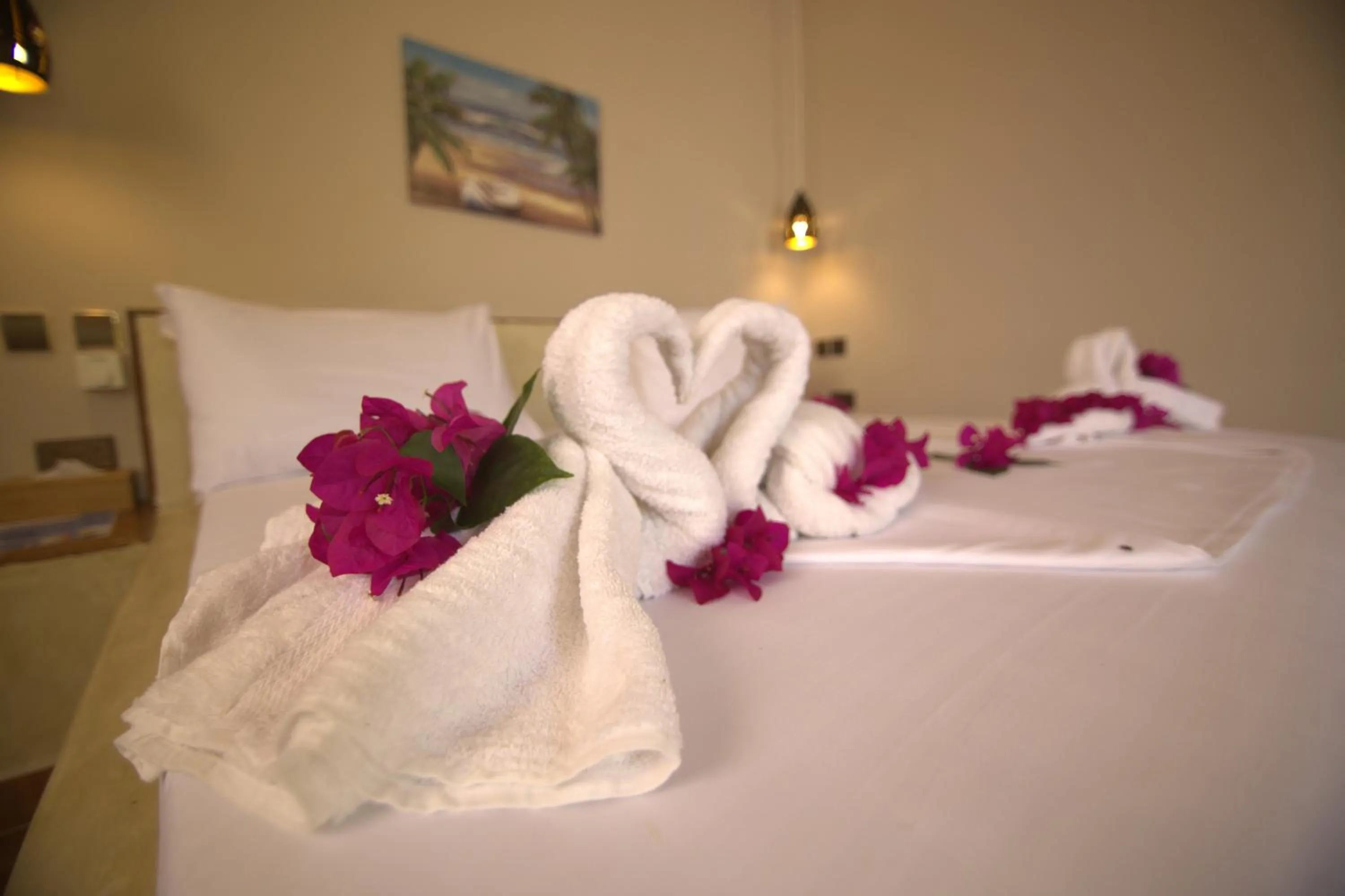 Bed in Mafia Dream Hotel