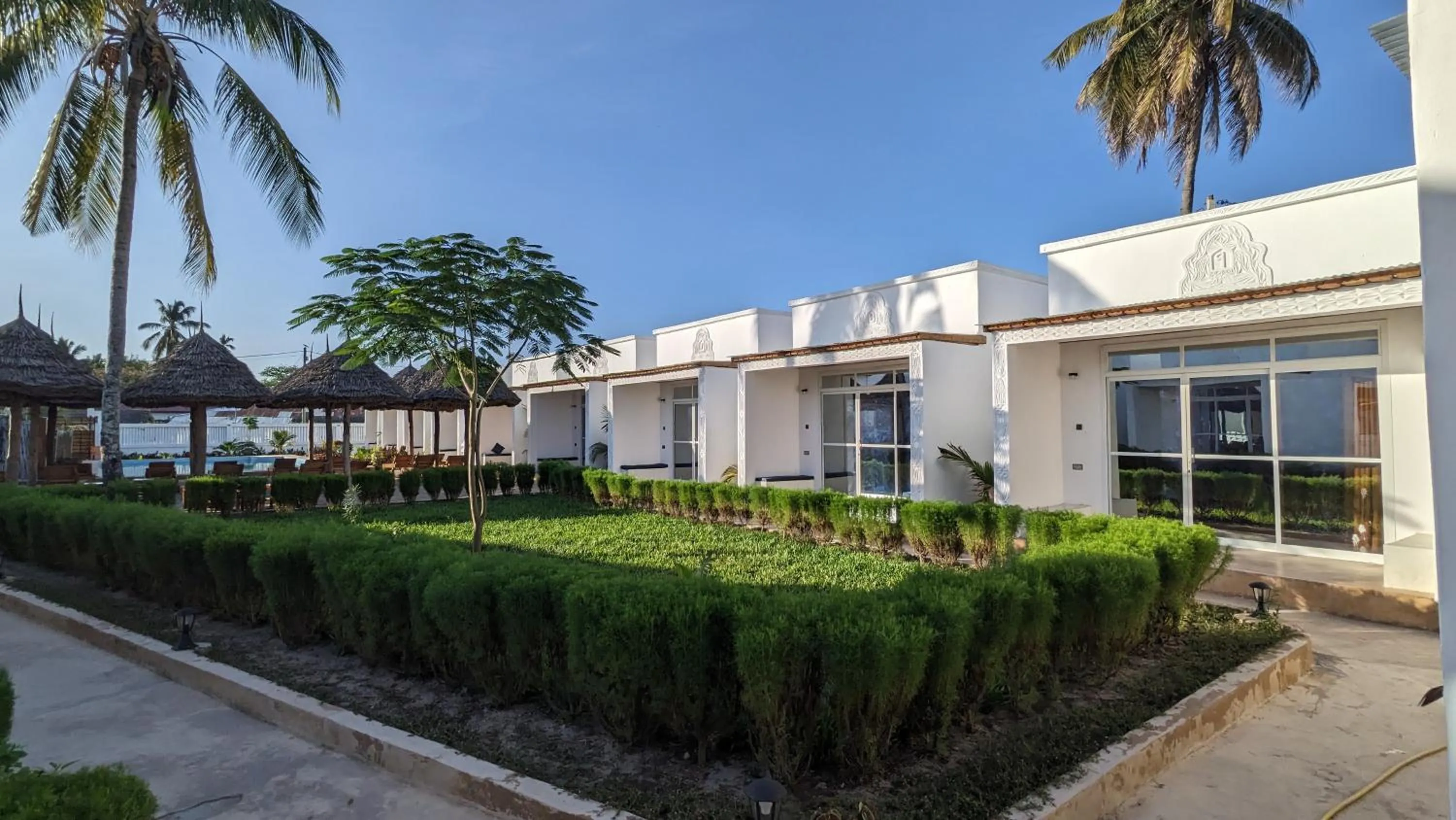 Garden view in Mafia Dream Hotel