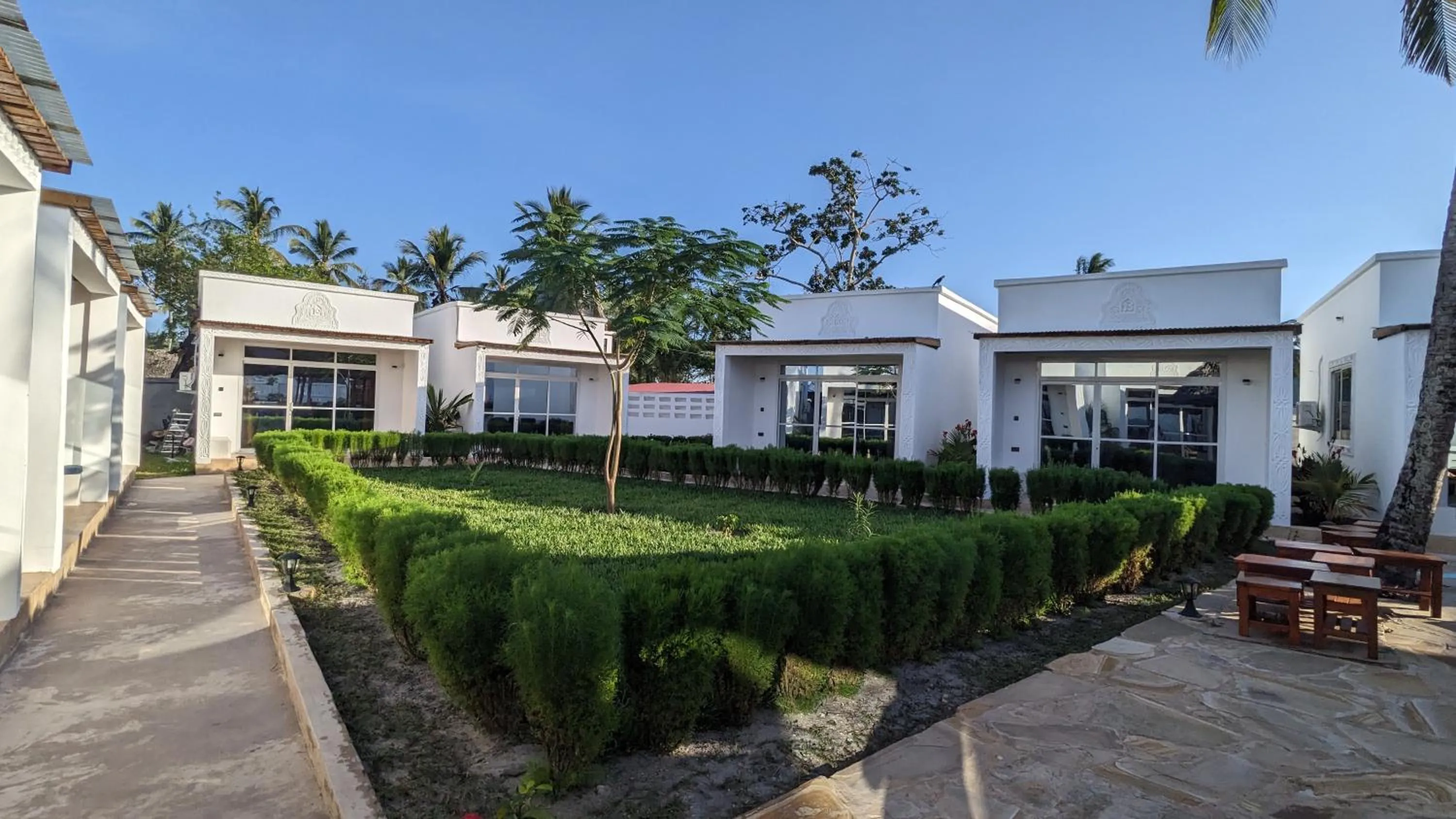 Garden view in Mafia Dream Hotel