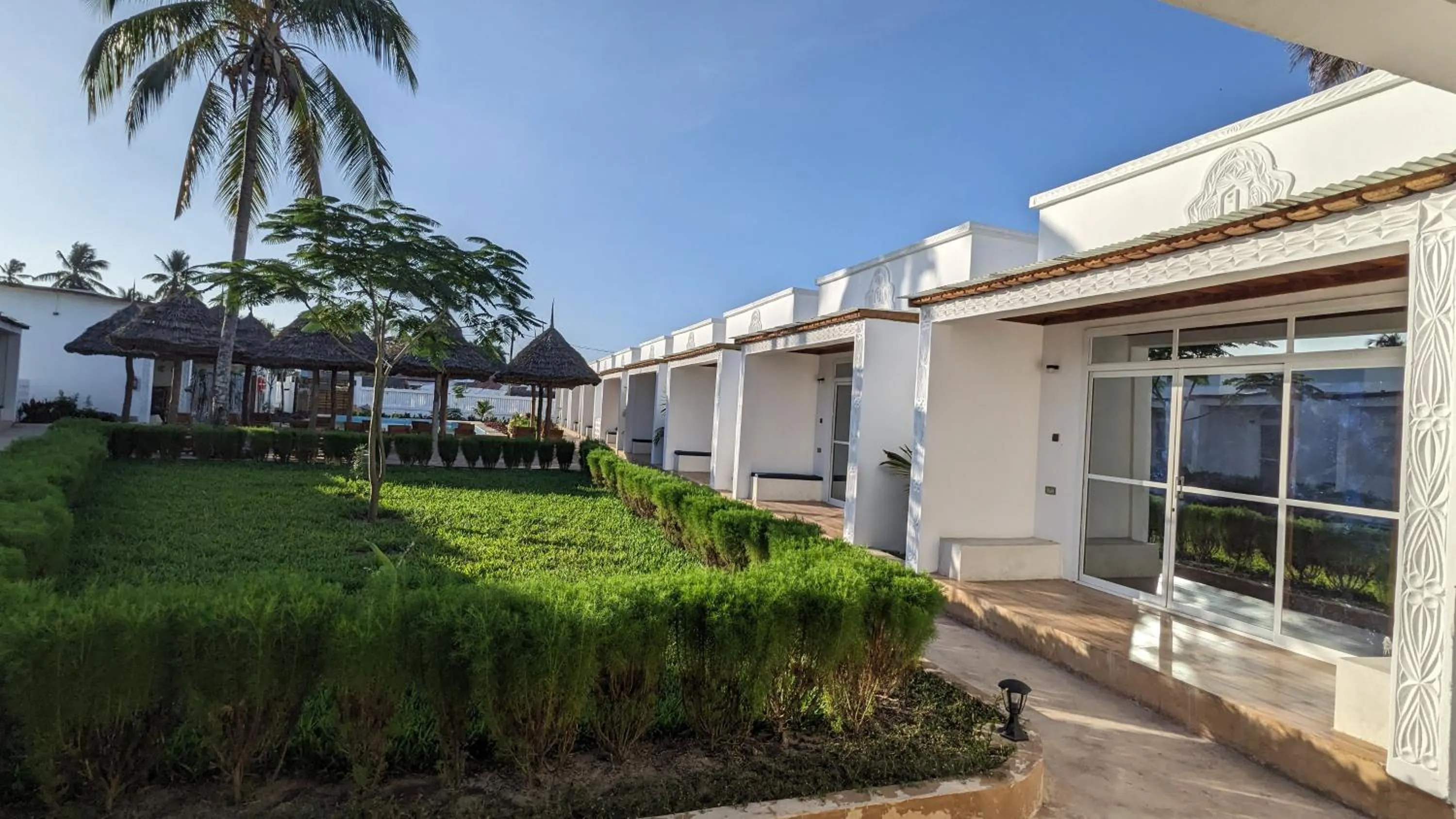 Garden view in Mafia Dream Hotel