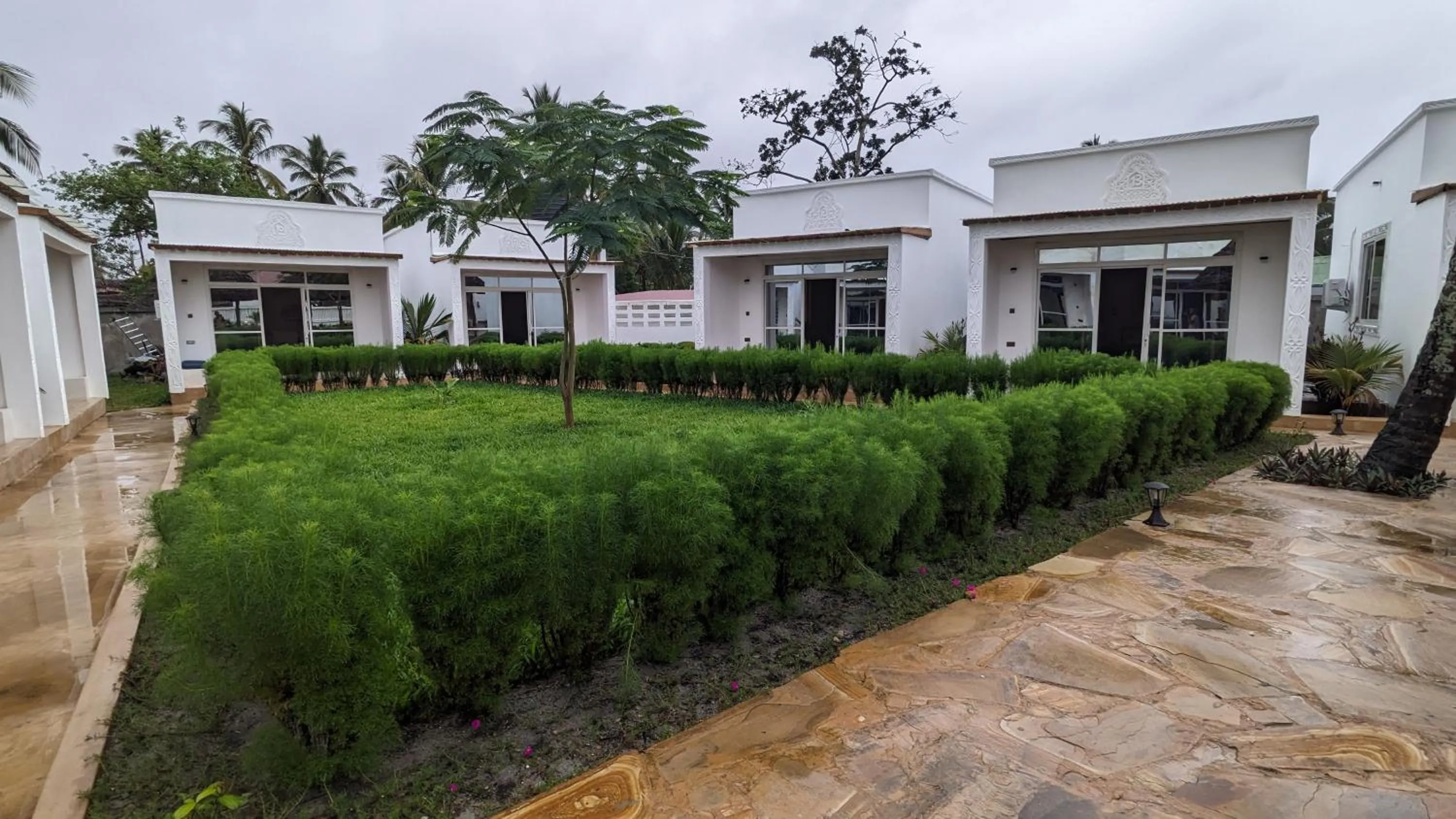 Garden view in Mafia Dream Hotel