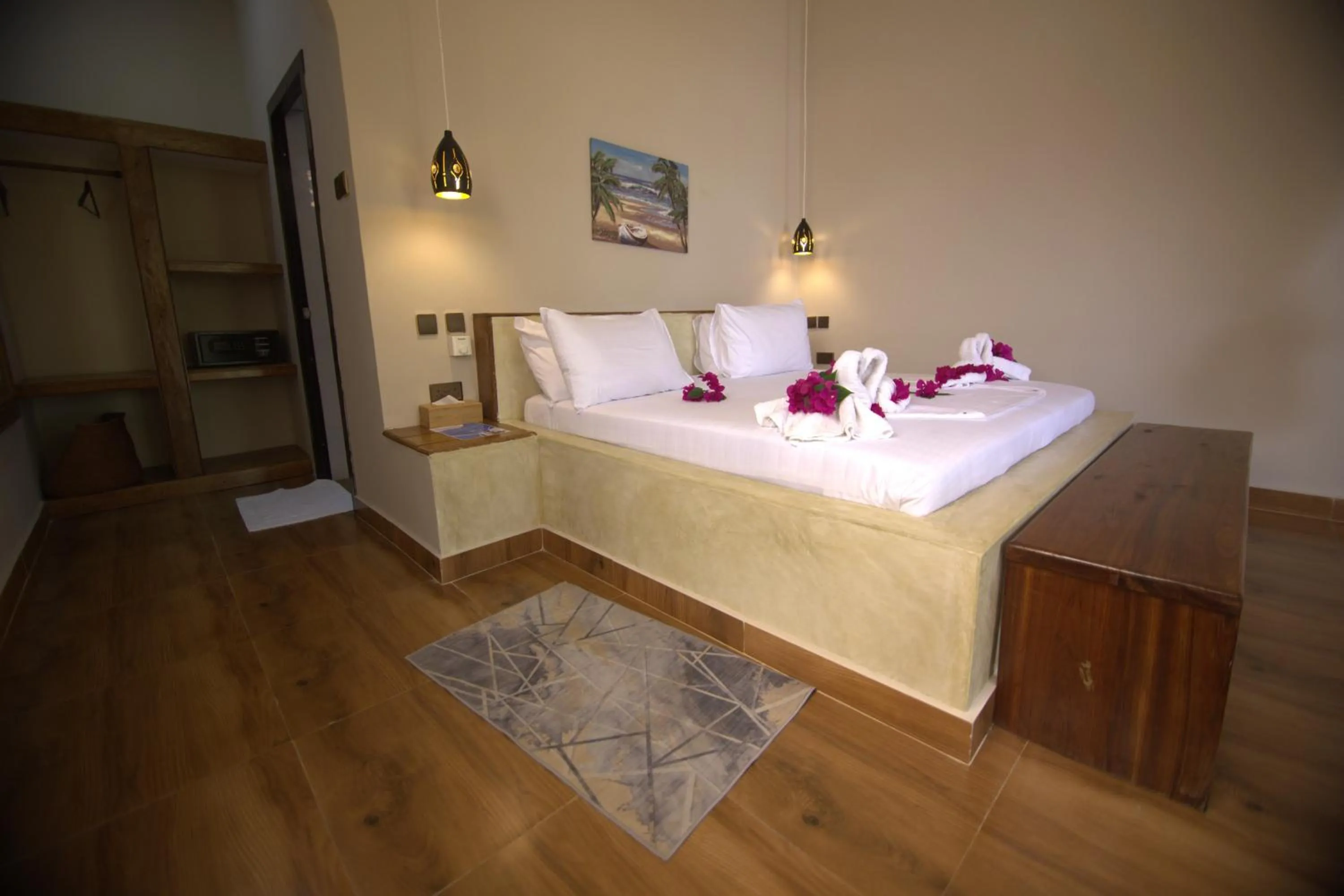 Bed in Mafia Dream Hotel