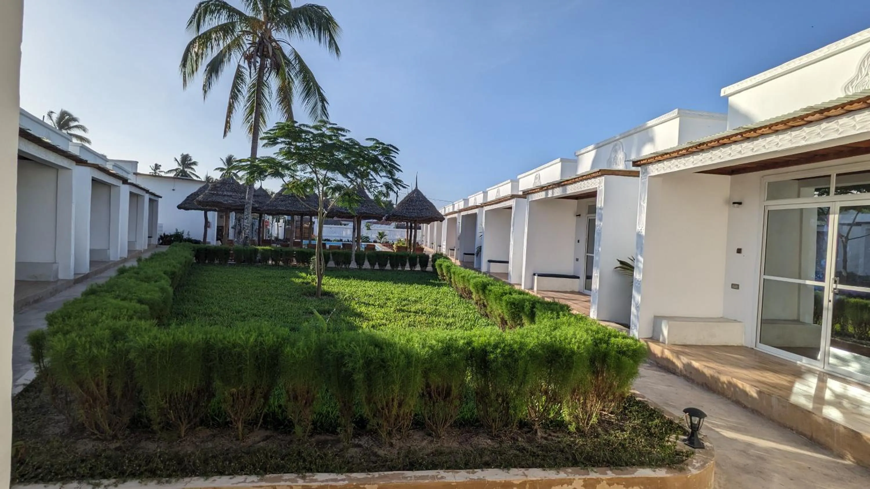 Garden view in Mafia Dream Hotel