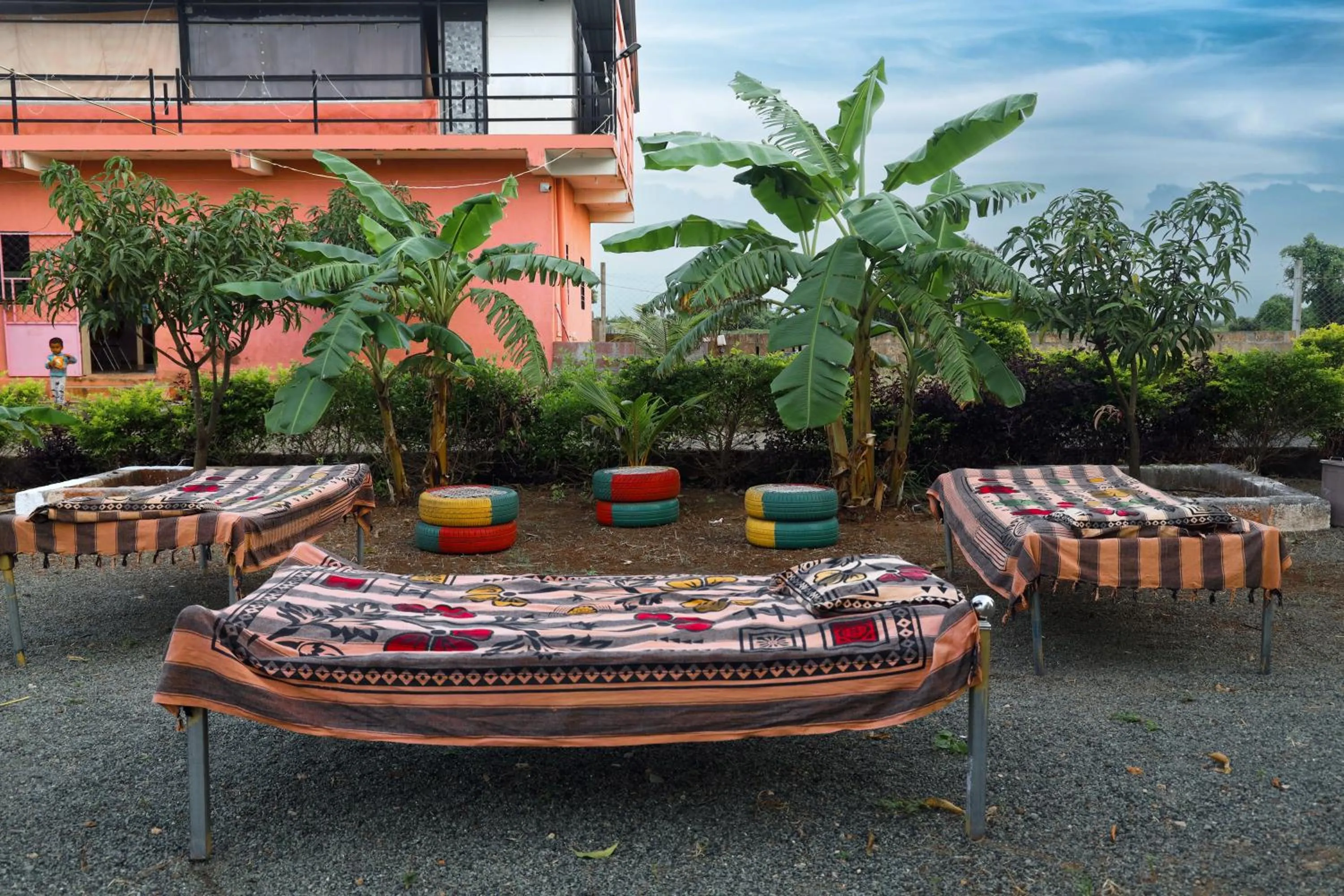 Patio in AamraKunj Gir Resort