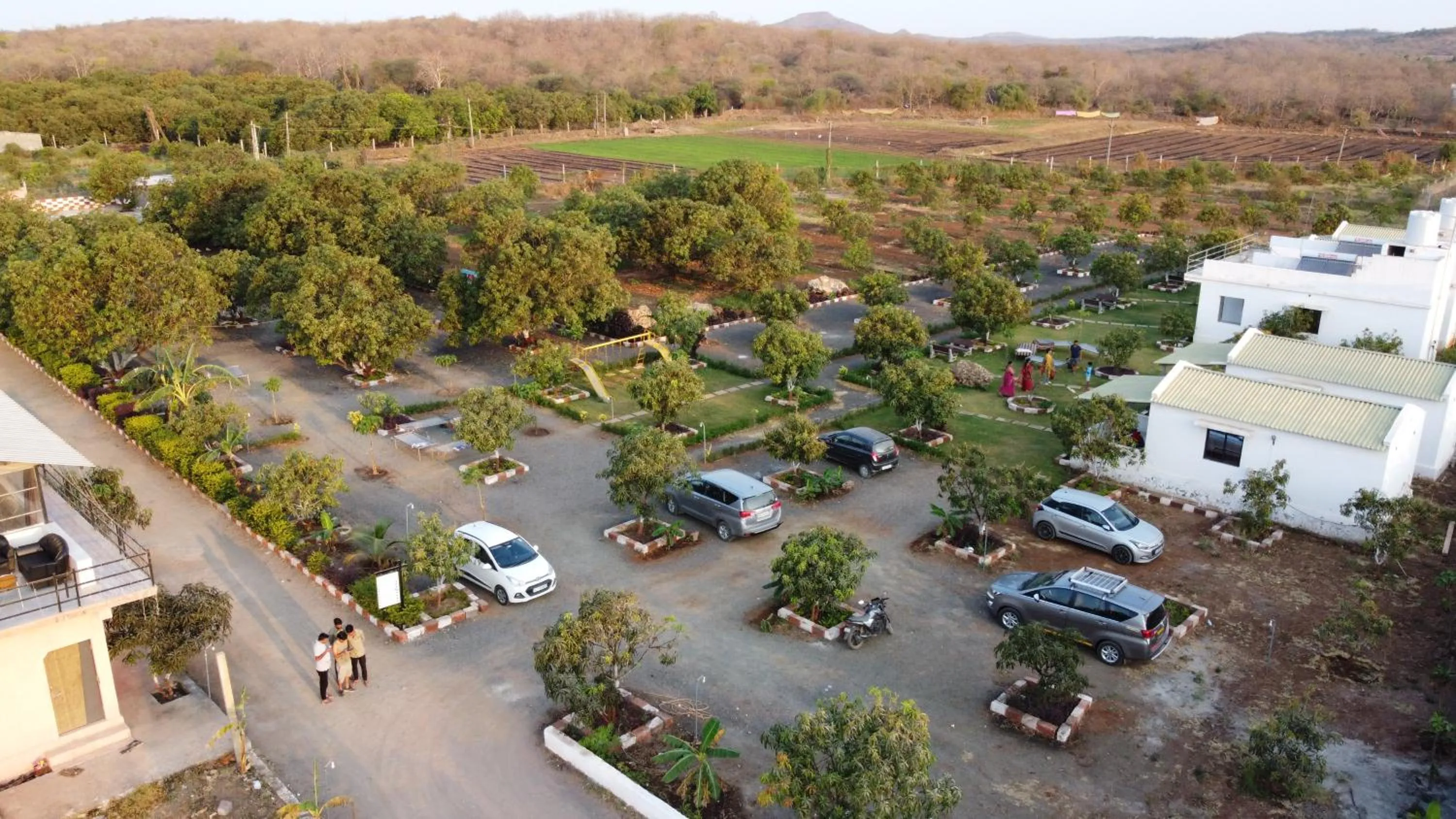 Natural landscape in AamraKunj Gir Resort