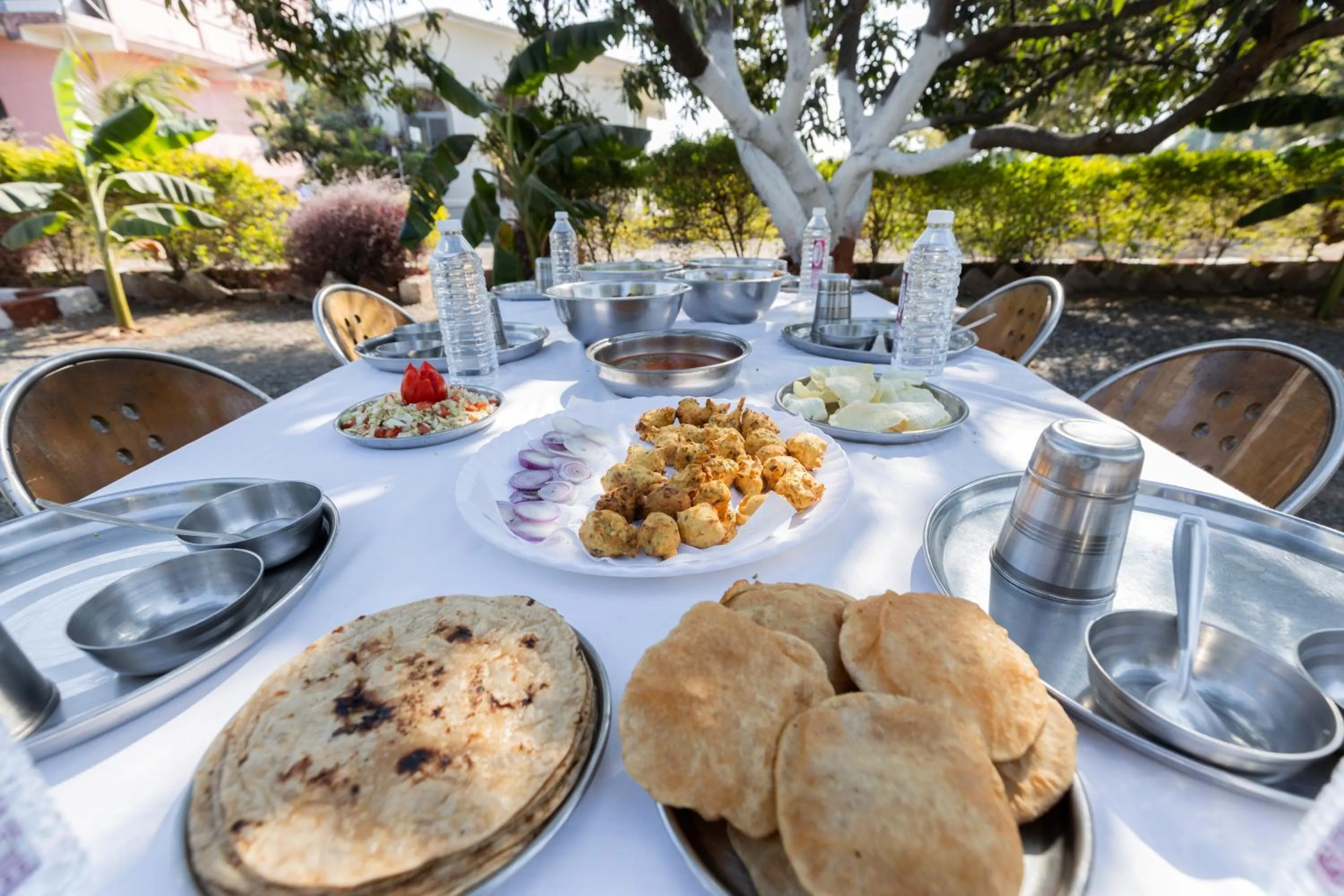 Lunch in AamraKunj Gir Resort