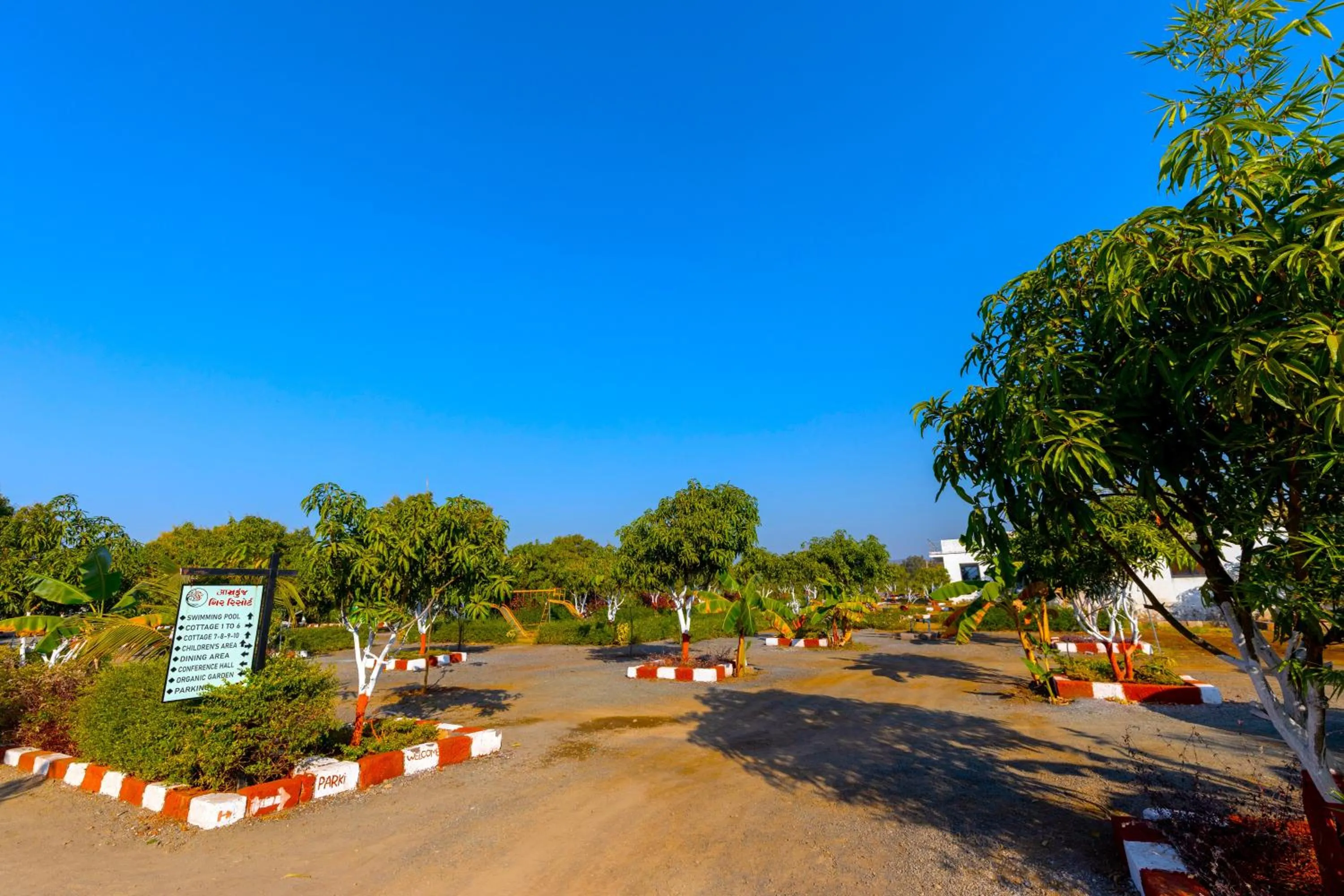 Natural landscape in AamraKunj Gir Resort
