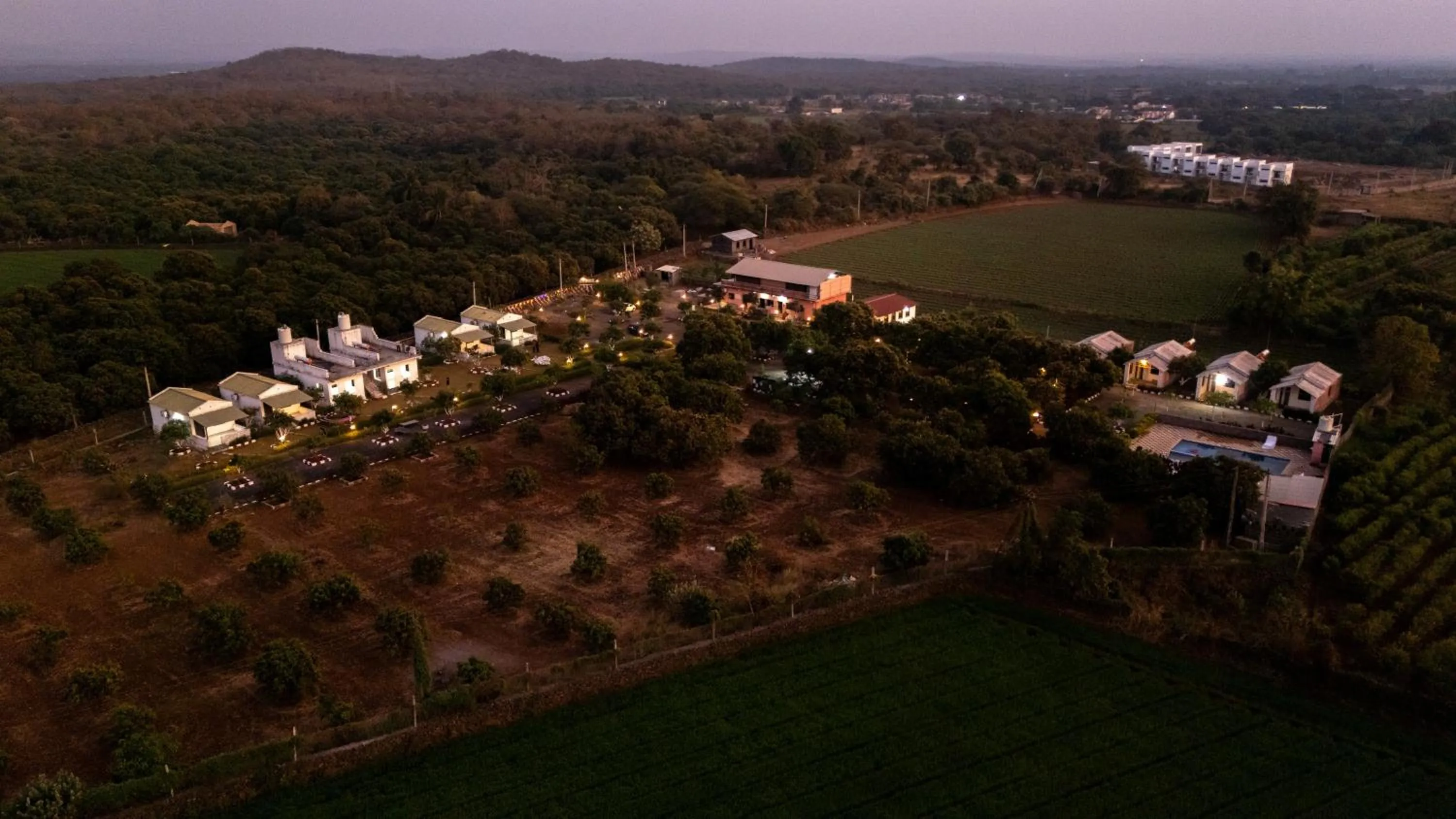 Natural landscape in AamraKunj Gir Resort