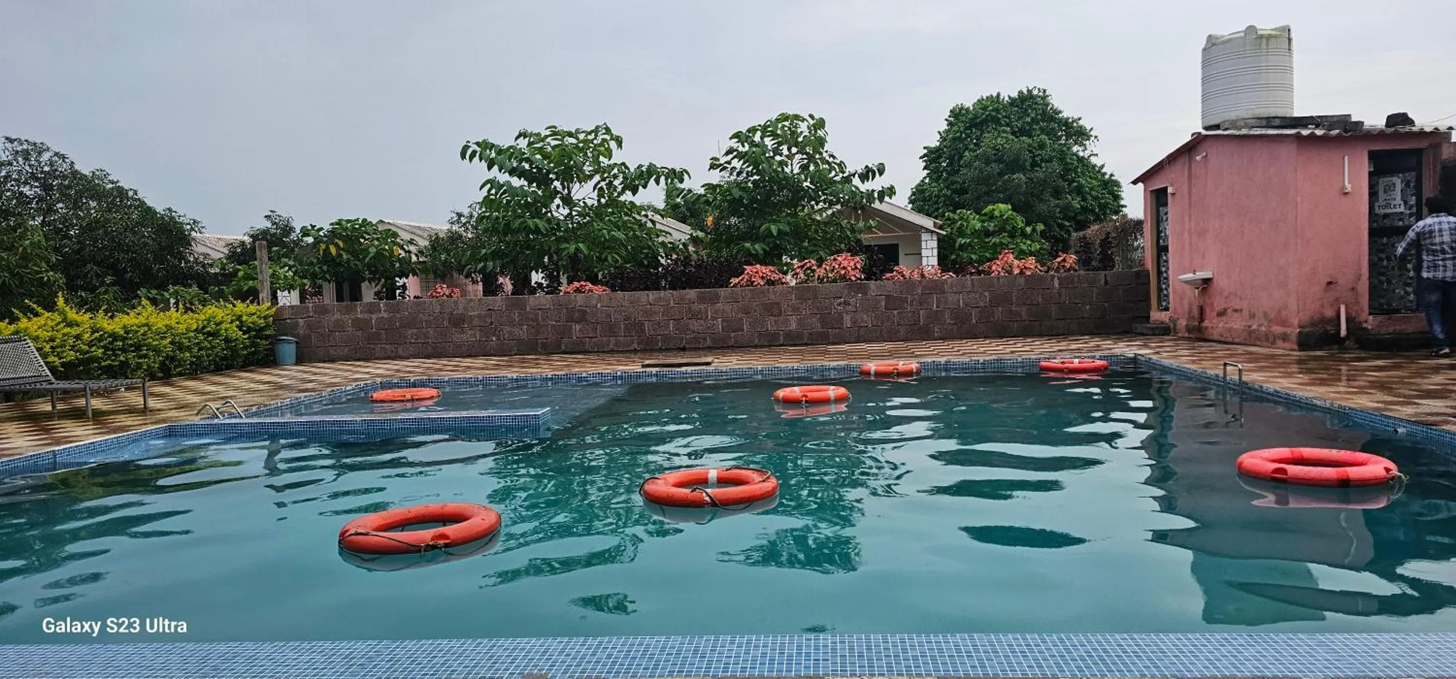 Swimming pool in AamraKunj Gir Resort