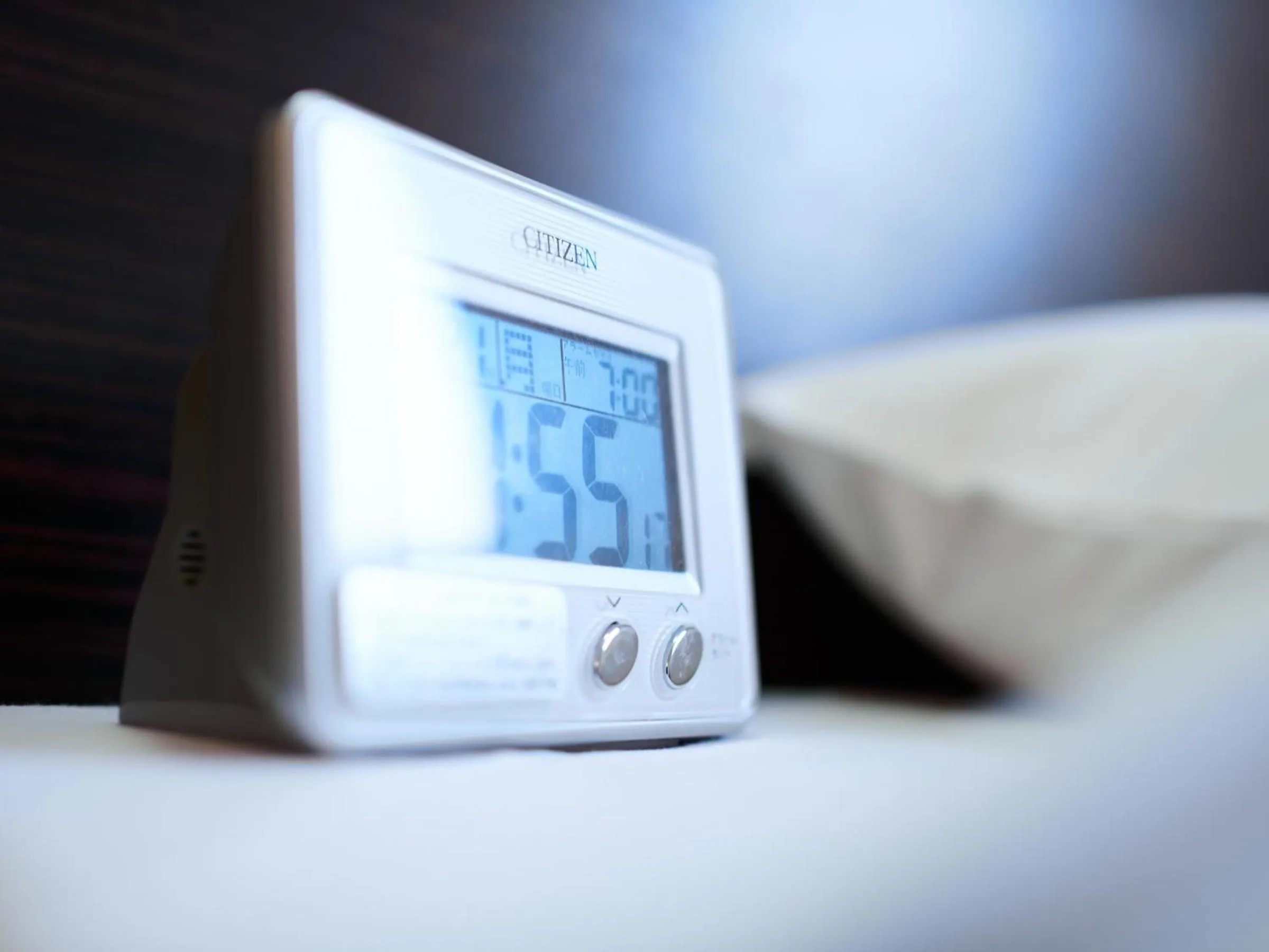 Bed in Super Hotel Shinagawa Aomono-Yokocho